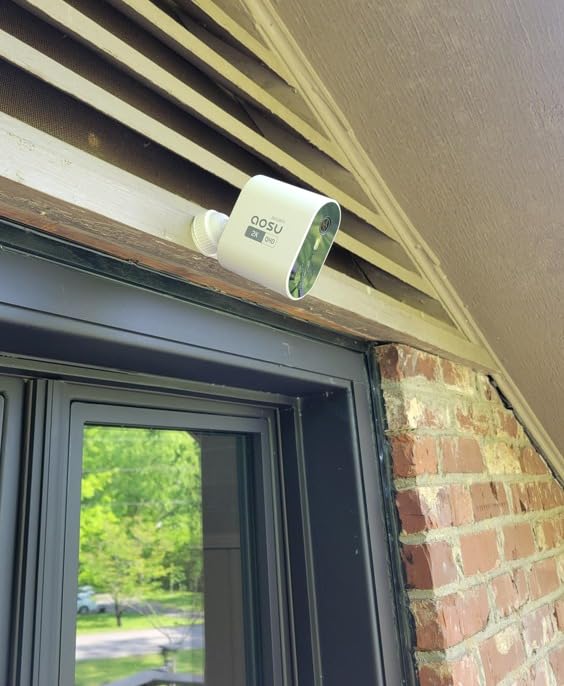 aosu Security Cameras Wireless Outdoor Home System, True 2K HD Night Vision, No Subscription, 240-Day Battery Life, 166° Wide View, Spotlight & Siren Alarm, Motion Alert, Support 2.4 & 5GHz WiFi Customer Review aosu Security Cameras Wireless Outdoor Home System, True 2K HD Night Vision, No Subscription, 240-Day Battery Life, 166° Wide View, Spotlight & Siren Alarm, Motion Alert, Support 2.4 & 5GHz WiFi - Customer Photo 2