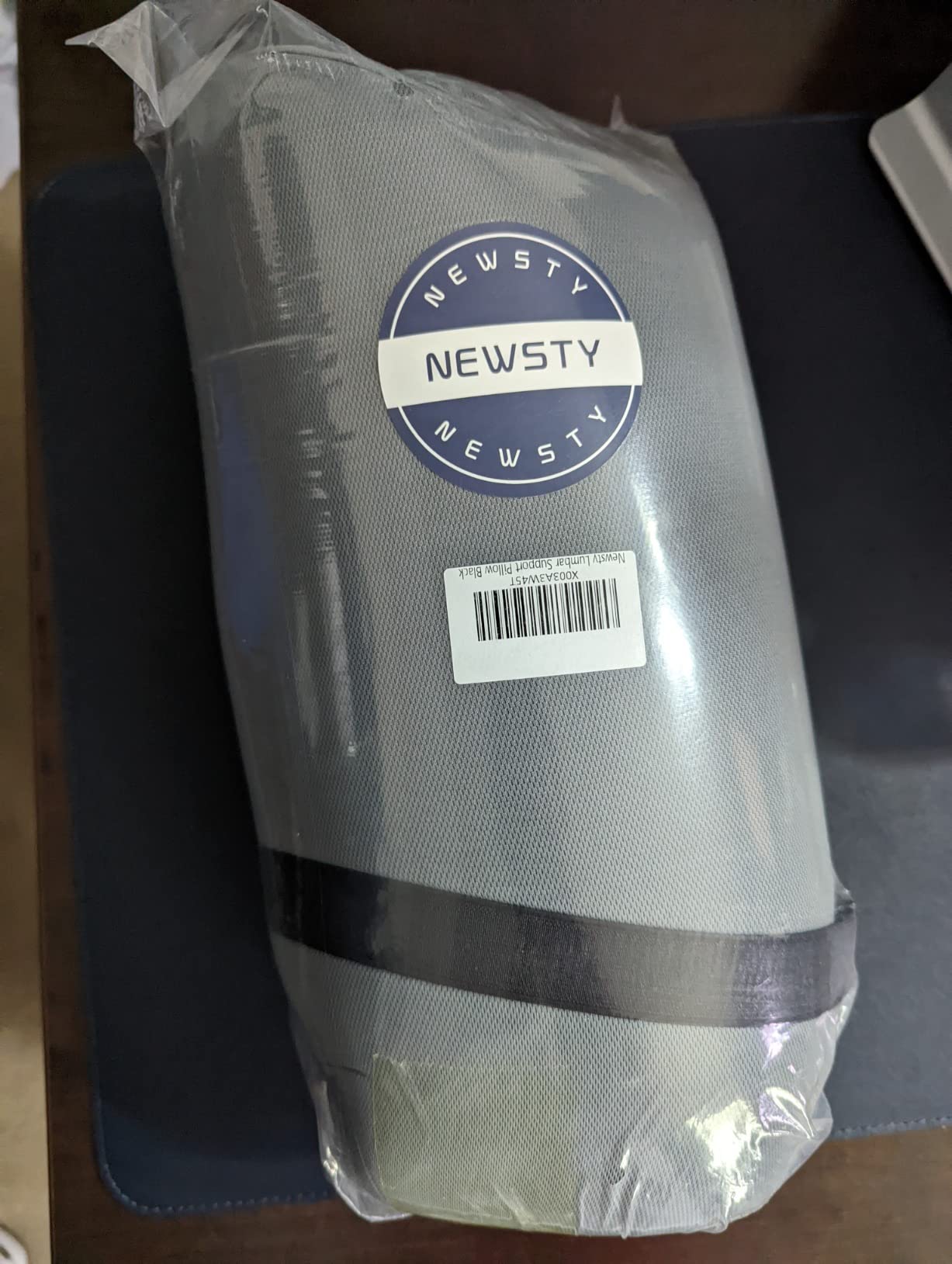 Car Neck Pillow for Driving Seat Car headrest Pillow/Gaming Chair Pillow with Adjustable Strap Removable Cover Ergonomic Design Neck Support Pillow for auto, Office Chair, Gaming Chair(Black) - Customer Photo 4