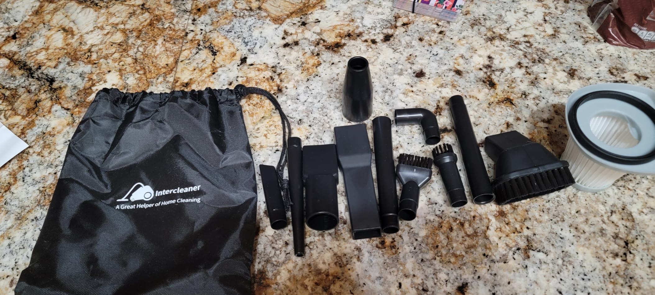 Intercleaner Corded Vacuum Cleaner, 15KPa Powerful Suction with 400W Motor, 12 in 1 Lightweight Bagless Stick Vac with Handheld, Ultra Quiet, for Hardwood Floor Carpet Car Pet Hair Customer Review Intercleaner Corded Vacuum Cleaner, 15KPa Powerful Suction with 400W Motor, 12 in 1 Lightweight Bagless Stick Vac with Handheld, Ultra Quiet, for Hardwood Floor Carpet Car Pet Hair - Customer Photo 2