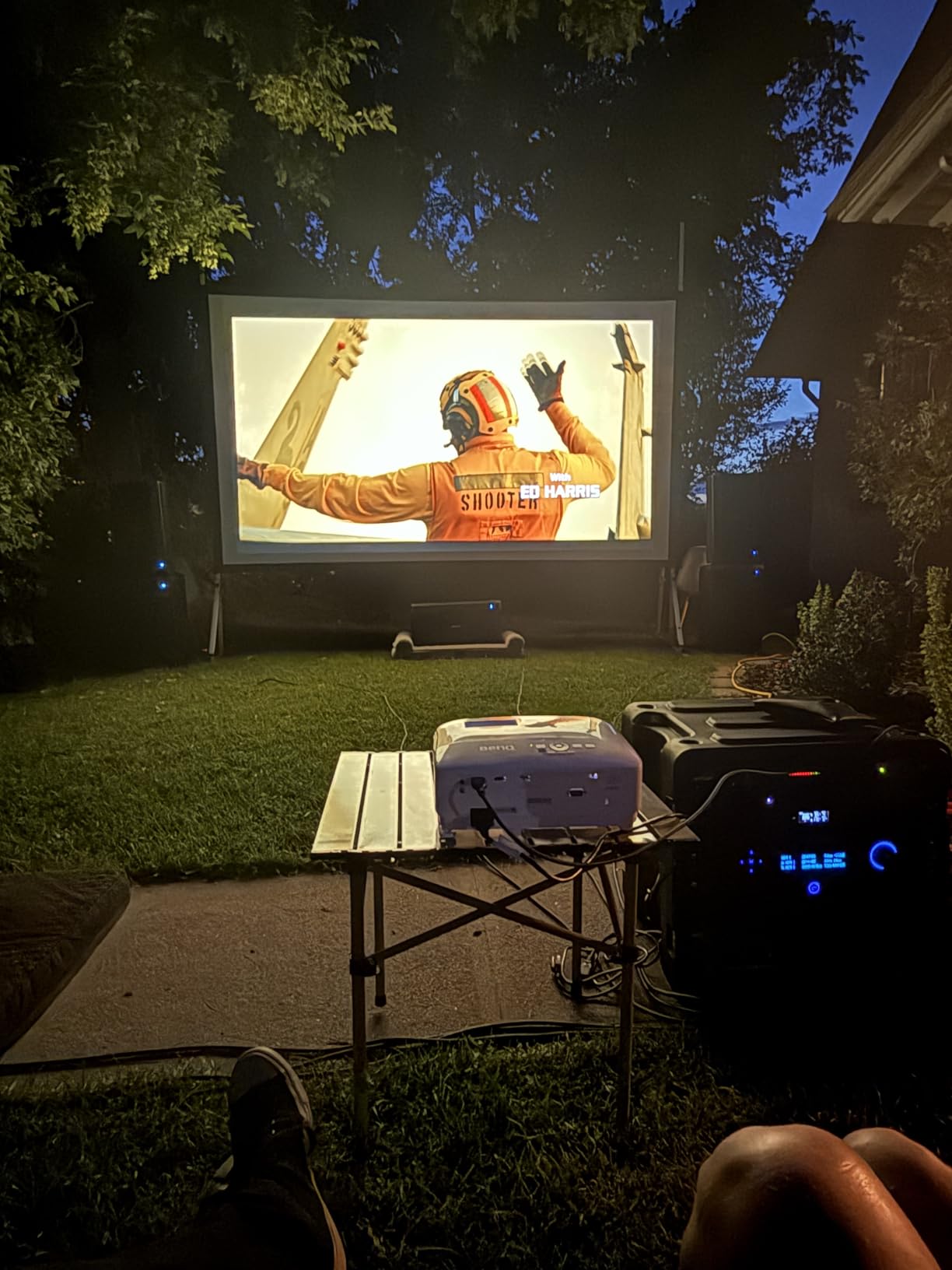 BenQ TH575 1080p Indoor Gaming Projector, 3800 Lms, 16.7ms Low Latency, Enhanced Game-Mode, High Contrast, Dual HDMI, 3D Ready, Auto Vertical Keystone, Standard throw, 1.1x Zoom, 3 year Warranty - Customer Photo 2