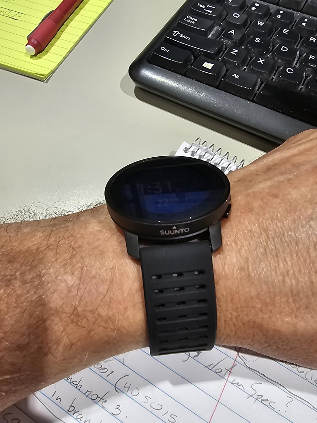 SUUNTO 9 Peak Pro GPS Sports Watch, Up to 30 Days Long Battery Life, 95+ Multisport Watch w/Training Workout Analysis,Advanced Health & Recovery Support, Wrist Heart-Rate Measurement, Black - Customer Photo 2