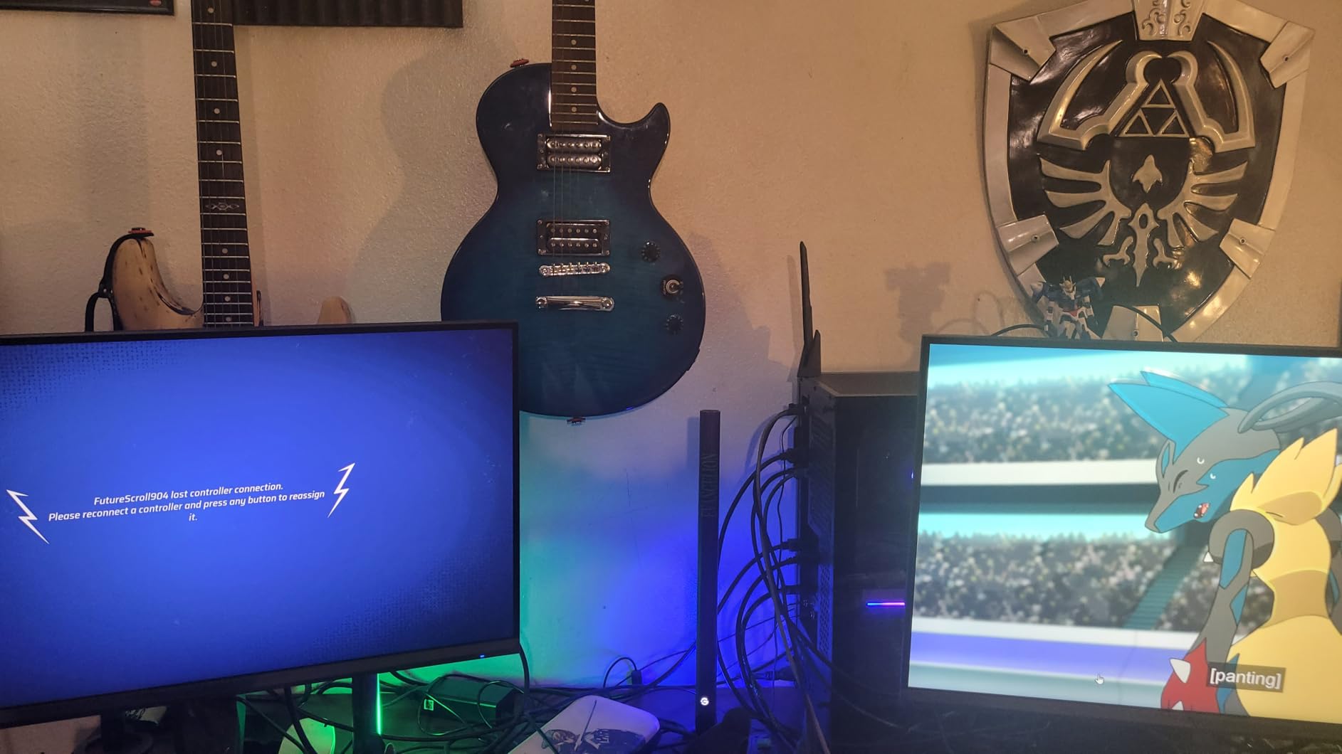 Govee RGBIC Gaming Light Bars H6047 with Smart Controller, Wi-Fi Smart LED Gaming Lights with Music Modes and 60+ Scene Modes Built, Works with Alexa & Google Assistant, Game Room Lights Decor - Customer Photo 2