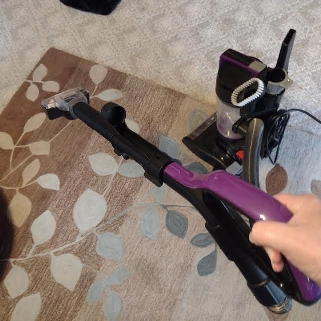 BISSELL CleanView Compact Turbo Upright Vacuum with Quick Release Wand, Full Size Power, Compact Size for Apartments & Dorms, 3437F - Customer Photo 1