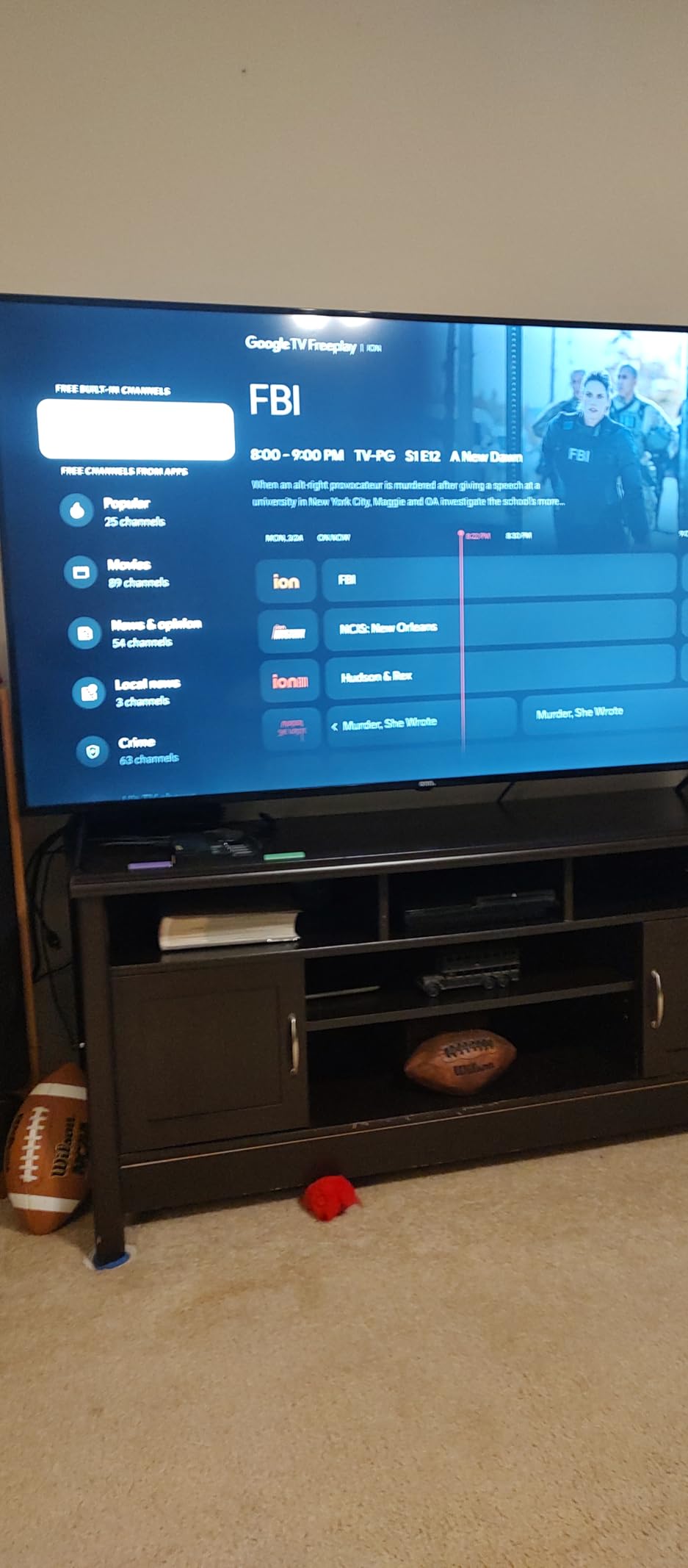 ONN Android TV 4K UHD Streaming Device with Voice Remote Control Google Assistant & High Speed HDMI Cable (100026240) Black - Customer Photo 3