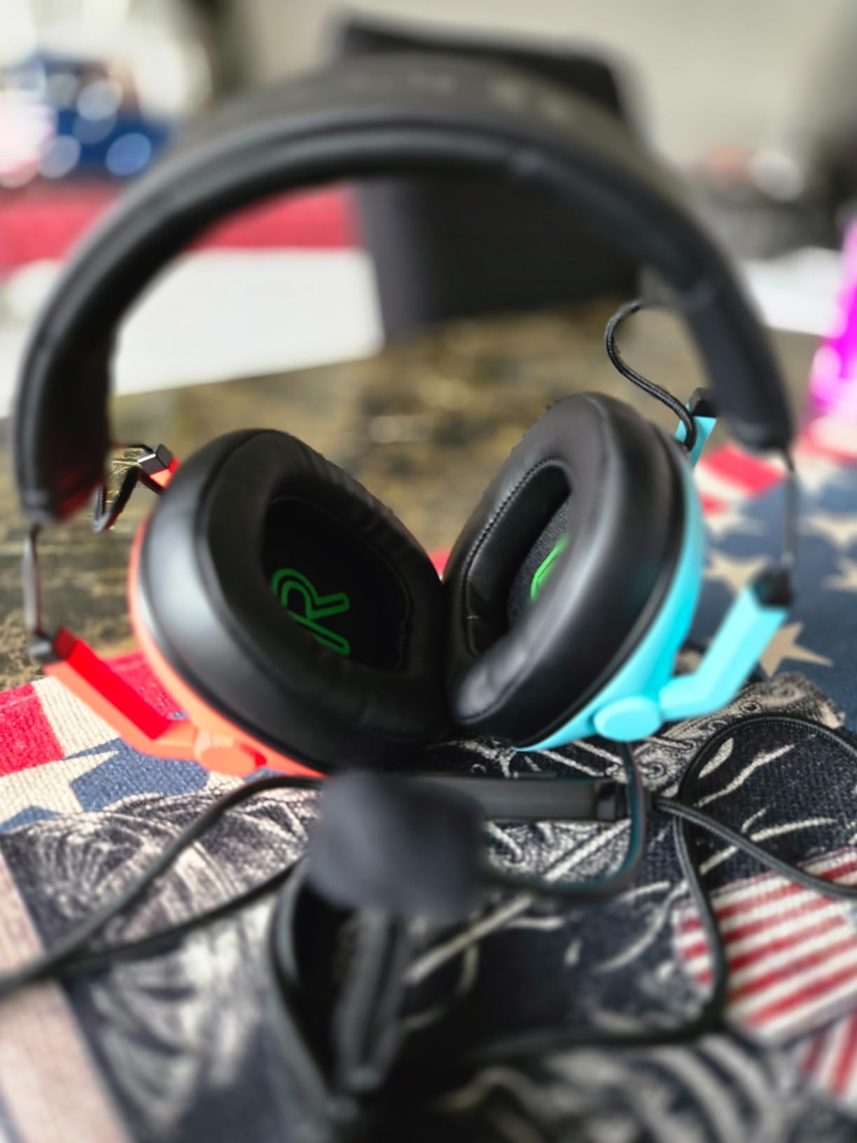 SENZER SG600 Wireless Gaming Headset with Microphone - 7.1 Surround Sound, Noise Canceling Mic, 2.4GHz Wireless & Bluetooth 5.3 - Foldable Gaming Headphones for PC PS5 PS4 (Not Xbox Compatible) - Customer Photo 1