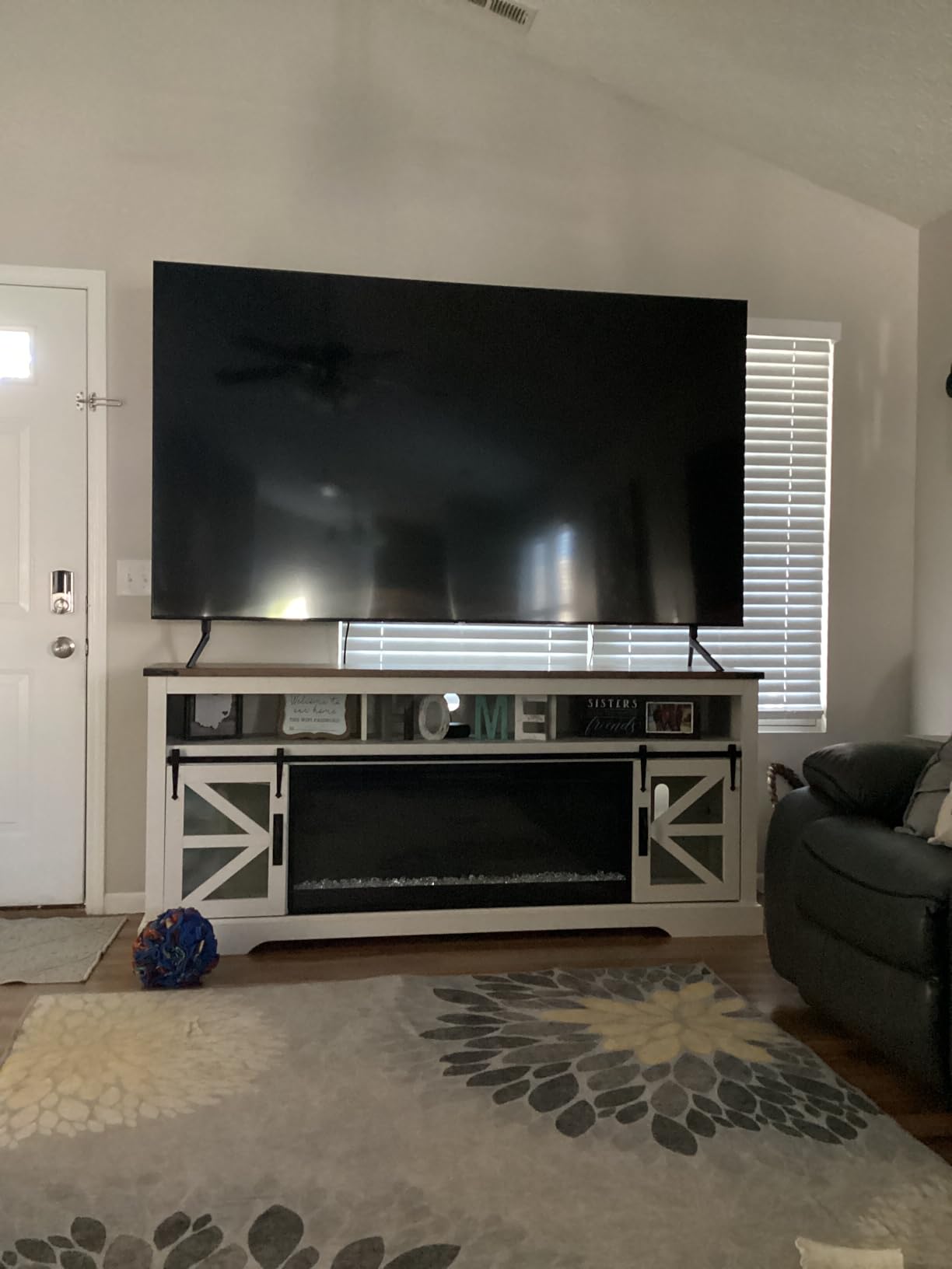 OKD Fireplace TV Stand for 65+ Inch TV, 33