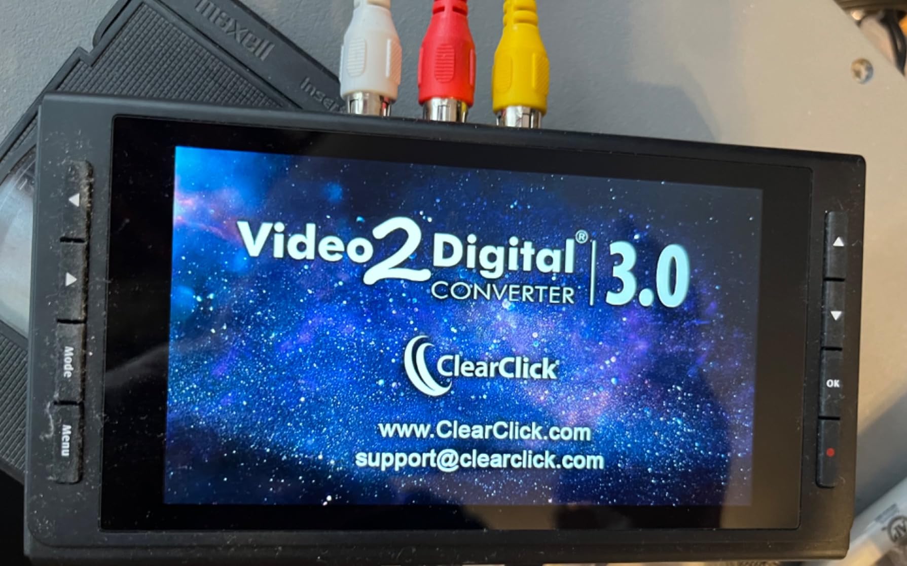 ClearClick Video to Digital Converter 3.0 (Third Generation) - Record Video & Audio from VCR's, VHS, AV, RCA, Hi8, Camcorder, DVD, Turntables, Cassette Tapes [Requires Working VCR/Camcorder & Tapes] - Customer Photo 5