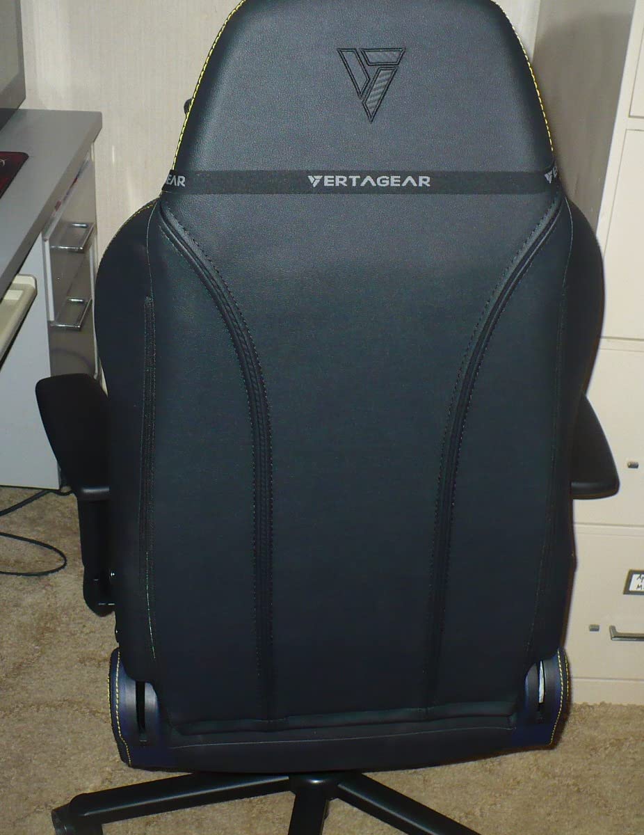 Vertagear SL3800 Ergonomic Gaming Chair featuring ContourMax Lumbar & VertaAir Seat systems - Black/White - Customer Photo 4