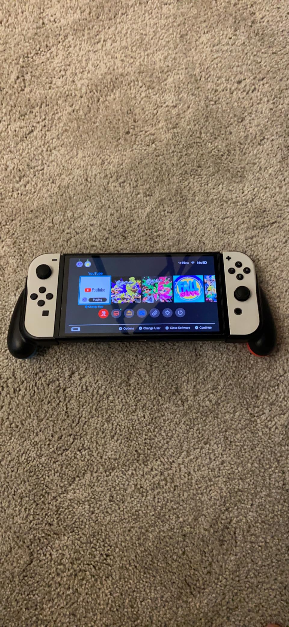 Grip Case Compatible with Nintendo Switch OLED, Unique Upgraded Designed with 5 Game Slots Comfortable & Ergonomic Grip Switch Accessories - Customer Photo 1