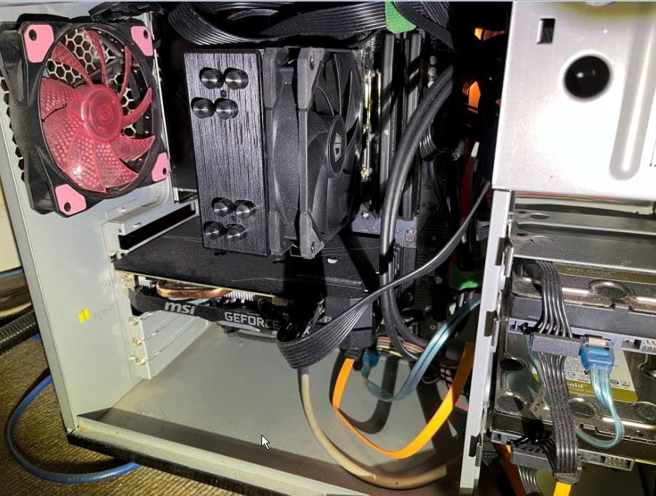 ID-COOLING SE-224-XTS CPU Cooler 4 Heatpipes CPU Air Cooler 120mm PWM Fan CPU Fan for Intel LGA1700/115X/1200; AMD AM4/AM5 Customer Review ID-COOLING SE-224-XTS CPU Cooler 4 Heatpipes CPU Air Cooler 120mm PWM Fan CPU Fan for Intel LGA1700/115X/1200; AMD AM4/AM5 - Customer Photo 1