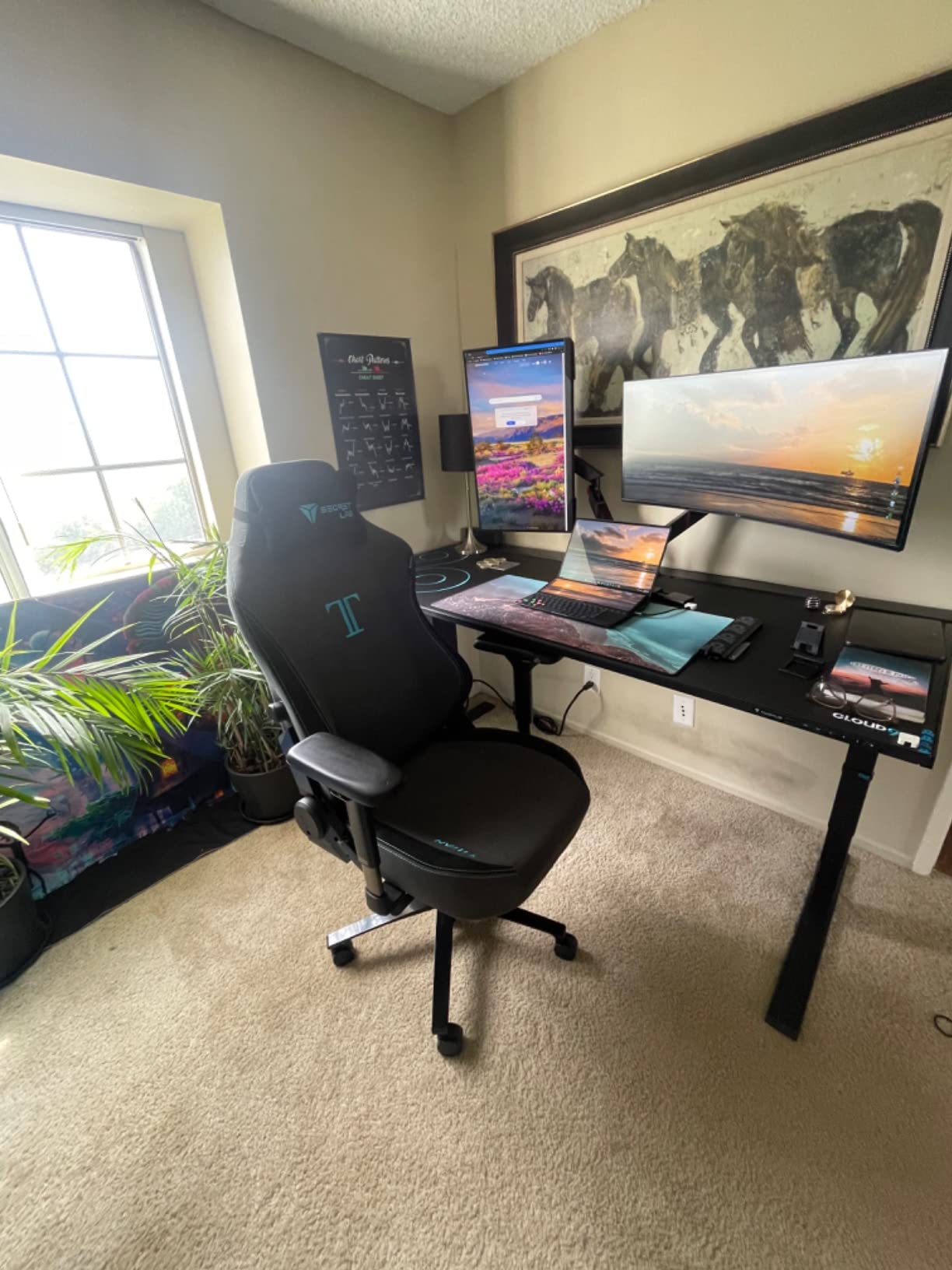 Secretlab Titan Evo Viego Gaming Chair - Reclining - Ergonomic & Comfortable Computer Chair with 4D Armrests - Magnetic Head Pillow & Lumbar Support - Small - Black/Green - Leatherette - Customer Photo 1