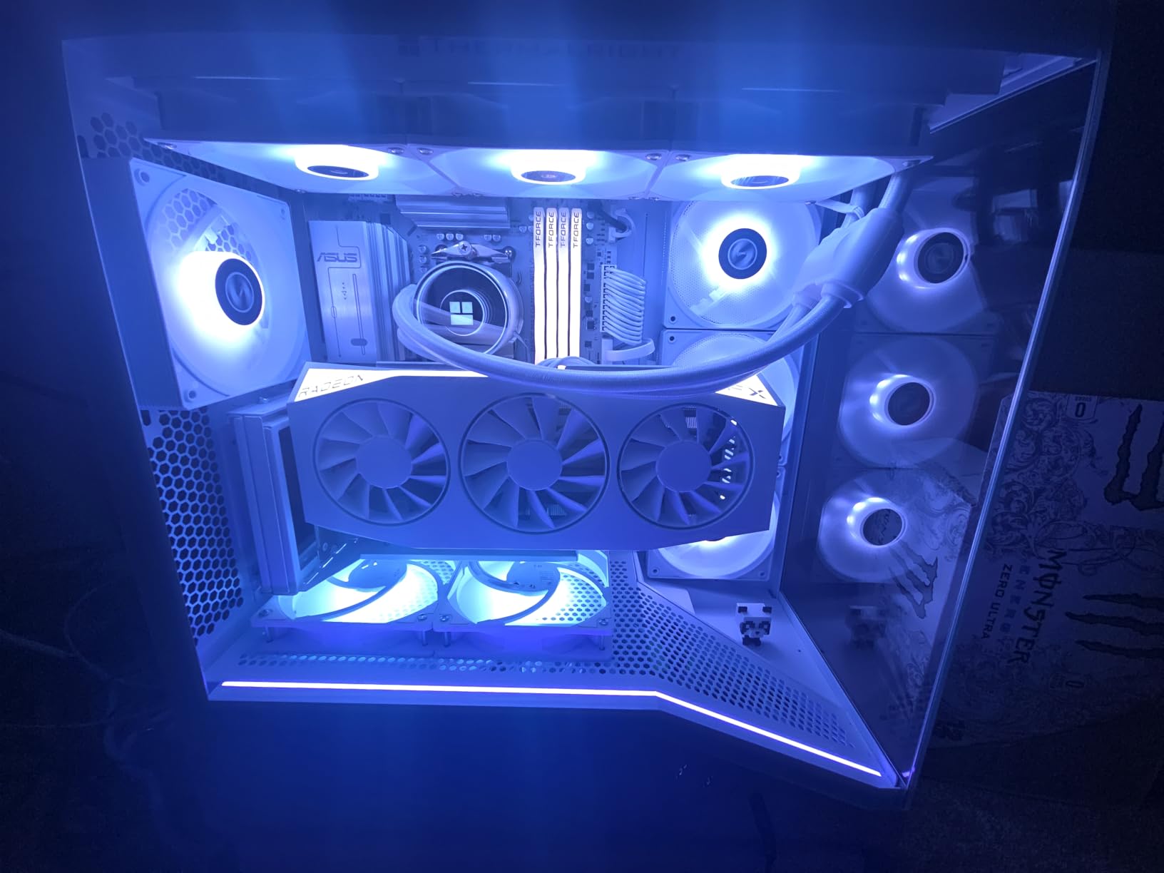 Thermalright Frozen Notte 360 White ARGB V2 Water Cooling CPU Cooler, 360 Specification CPU Liquid Cooler,3 PWM Fans, for AM4/AM5,Intel lga1700/1851/115x/2011 - Customer Photo 1