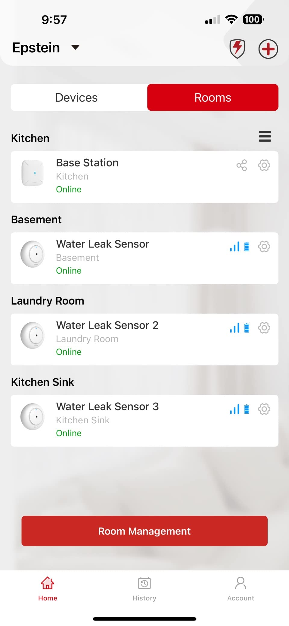 X-Sense Wi-Fi Water Leak Detector, Smart Water Sensor Alarm, Water Detector Alarm with 1700 ft Transmission Range for Kitchens, Basements, Bathrooms, 3 Water Detectors & 1 Base Station, Model SWS54 Customer Review X-Sense Wi-Fi Water Leak Detector, Smart Water Sensor Alarm, Water Detector Alarm with 1700 ft Transmission Range for Kitchens, Basements, Bathrooms, 3 Water Detectors & 1 Base Station, Model SWS54 - Customer Photo 5