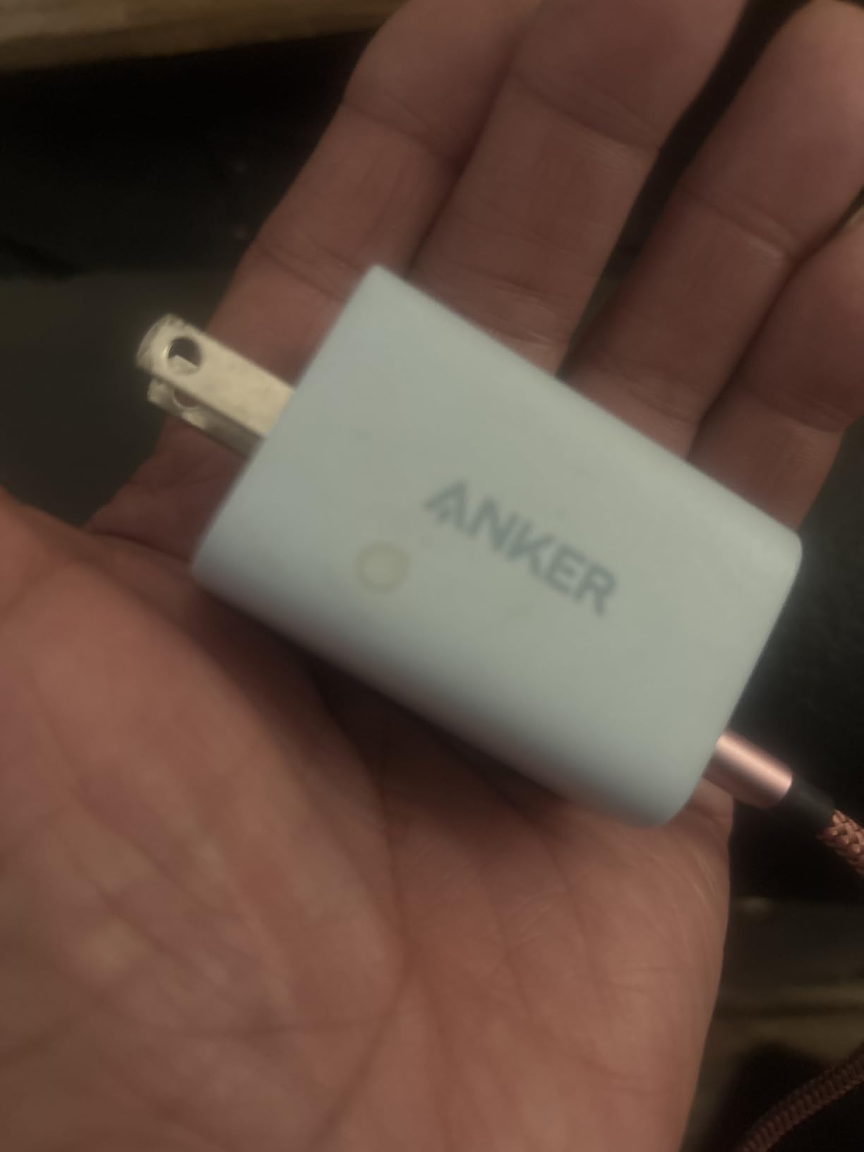 Anker Nano 47W USB C Charger, 2 Port Compact Foldable GaN Charger for iPhone 17 / 16, Galaxy, Pixel, Compatible with MagSafe (White) - Customer Photo 1