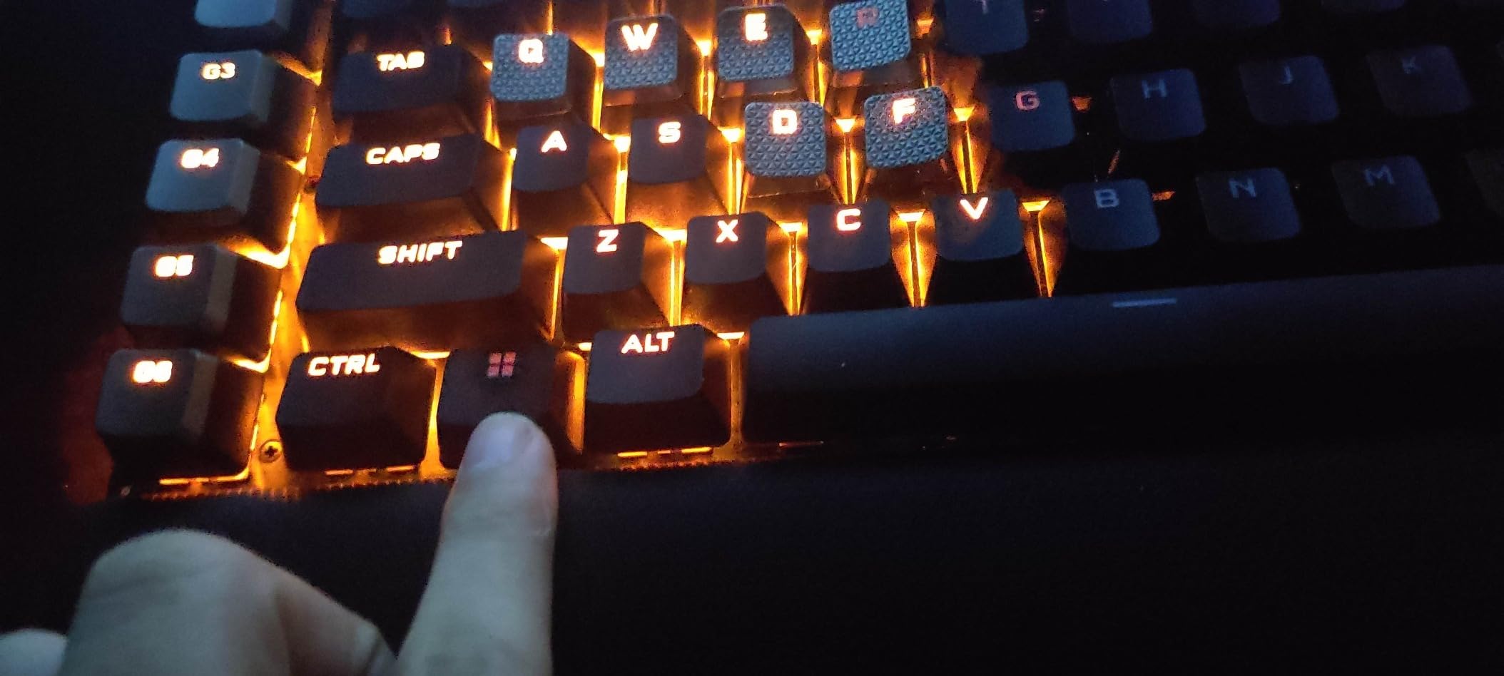 Corsair K100 AIR Wireless RGB Mechanical Gaming Keyboard - Ultra-Thin, Sub-1ms Slipstream, Low-Latency Bluetooth, Cherry MX Ultra Low Profile Keyswitches - NA Layout, QWERTY - Black - Customer Photo 1