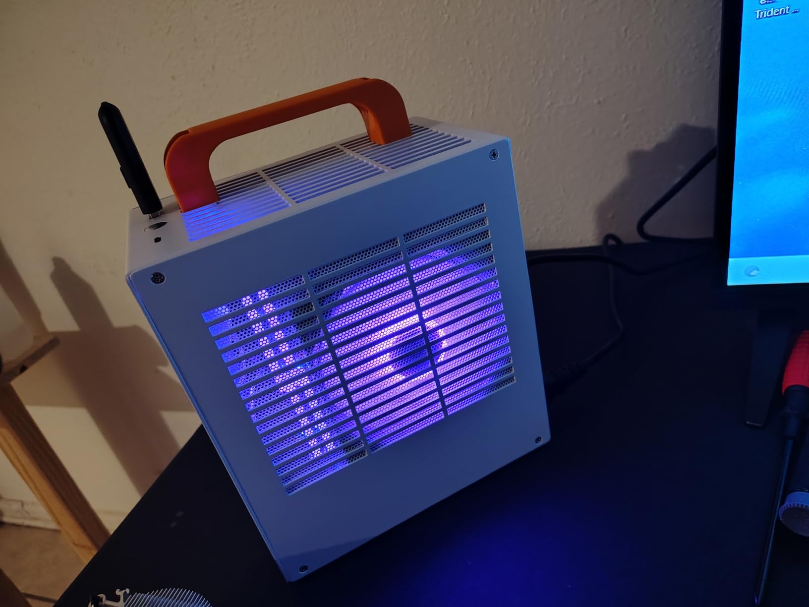 ID-COOLING IS-55 Black CPU Cooler Low Profile 57mm Height CPU Air Cooler 5 Heatpipes 120x120x15mm Slim Fan Customer Review ID-COOLING IS-55 Black CPU Cooler Low Profile 57mm Height CPU Air Cooler 5 Heatpipes 120x120x15mm Slim Fan - Customer Photo 1