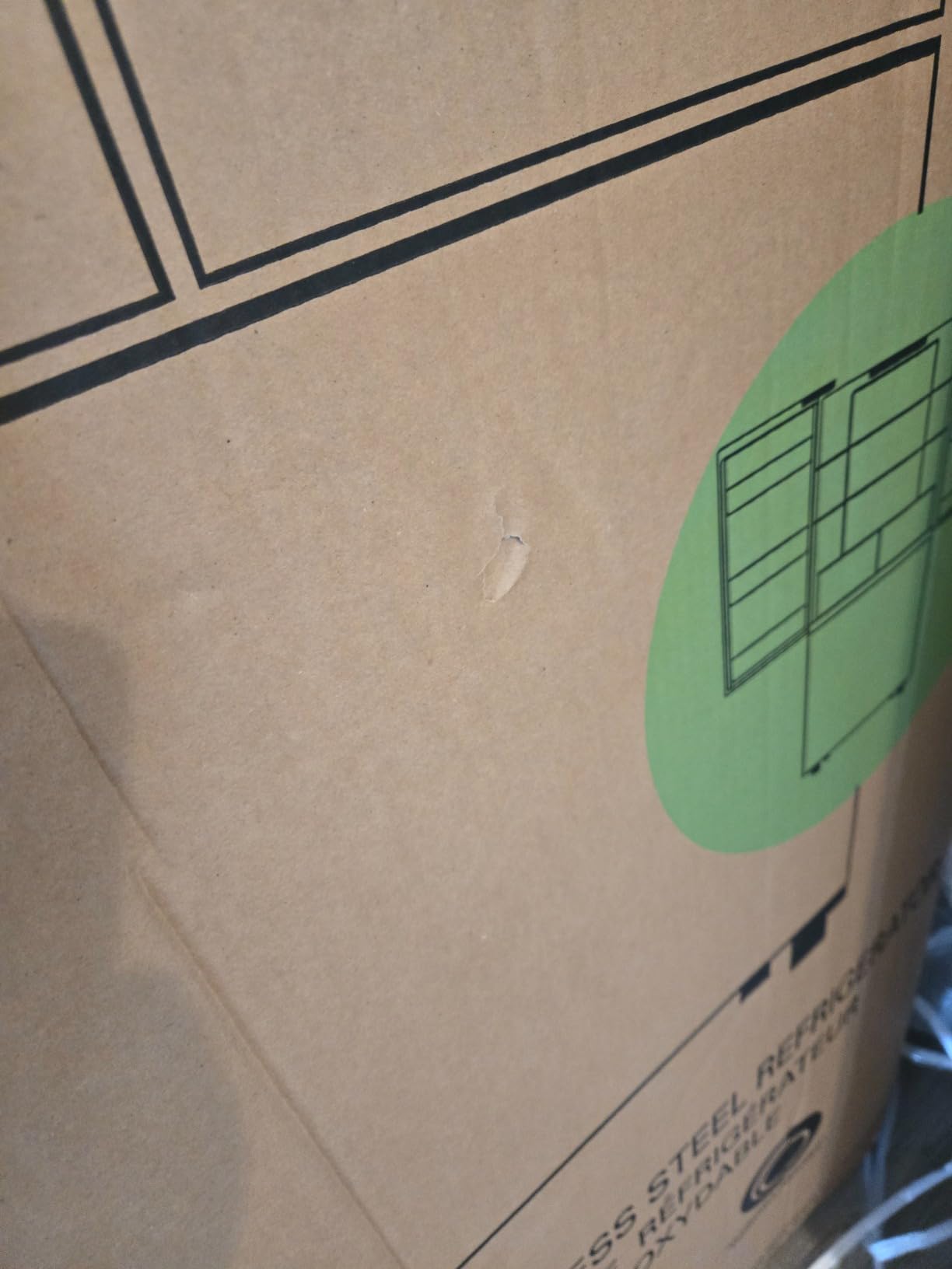 Hamilton Beach HBF1770 French Door Counter Depth Refrigerator with Freezer Drawer, 17.7 cu ft, Stainless Steel (Full Size) customer photo 2