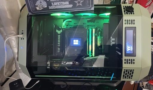 ASUS TUF GAMING B650-PLUS WIFI AMD B650 AM5 Ryzen™ Desktop 9000 8000 and 7000 ATX motherboard, 14 power stages, PCIe® 5.0 M.2 , DDR5 memory, WiFi 6 and 2.5 Gb Ethernet, USB4® support Aura Sync - Customer Photo 1