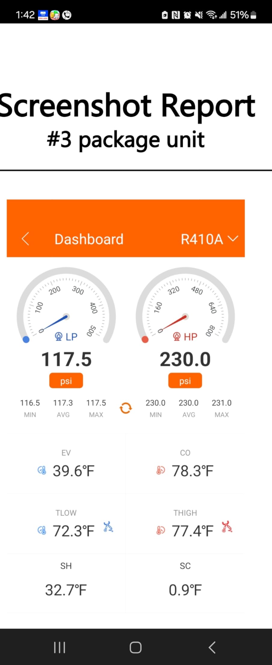 Elitech Wireless Digital Manifold Gauge Set Data Logging Refrigerant HVAC Gauges with Hoses, Temperature Clamps, LMG-10W - Customer Photo 5