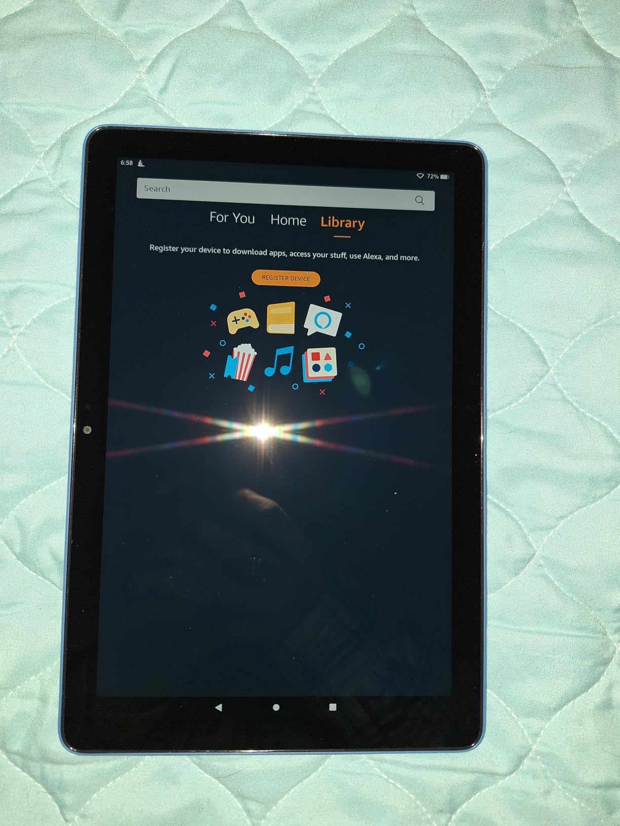 Amazon Fire HD 10 tablet, built for relaxation, 10.1