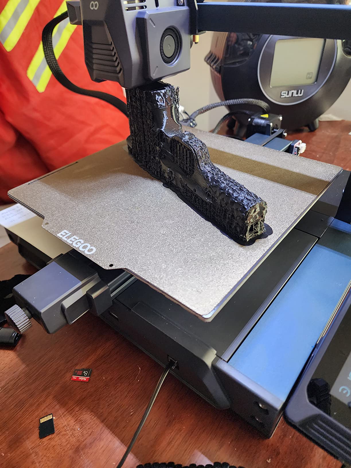 ELEGOO Neptune 3 Pro 3D Printer, Quick Assembly with Auto Leveling, Direct Drive Extruder, PEI Flexible Platform and Removable Touchscreen, 8.85x8.85x11 inch Printing Size - Customer Photo 1