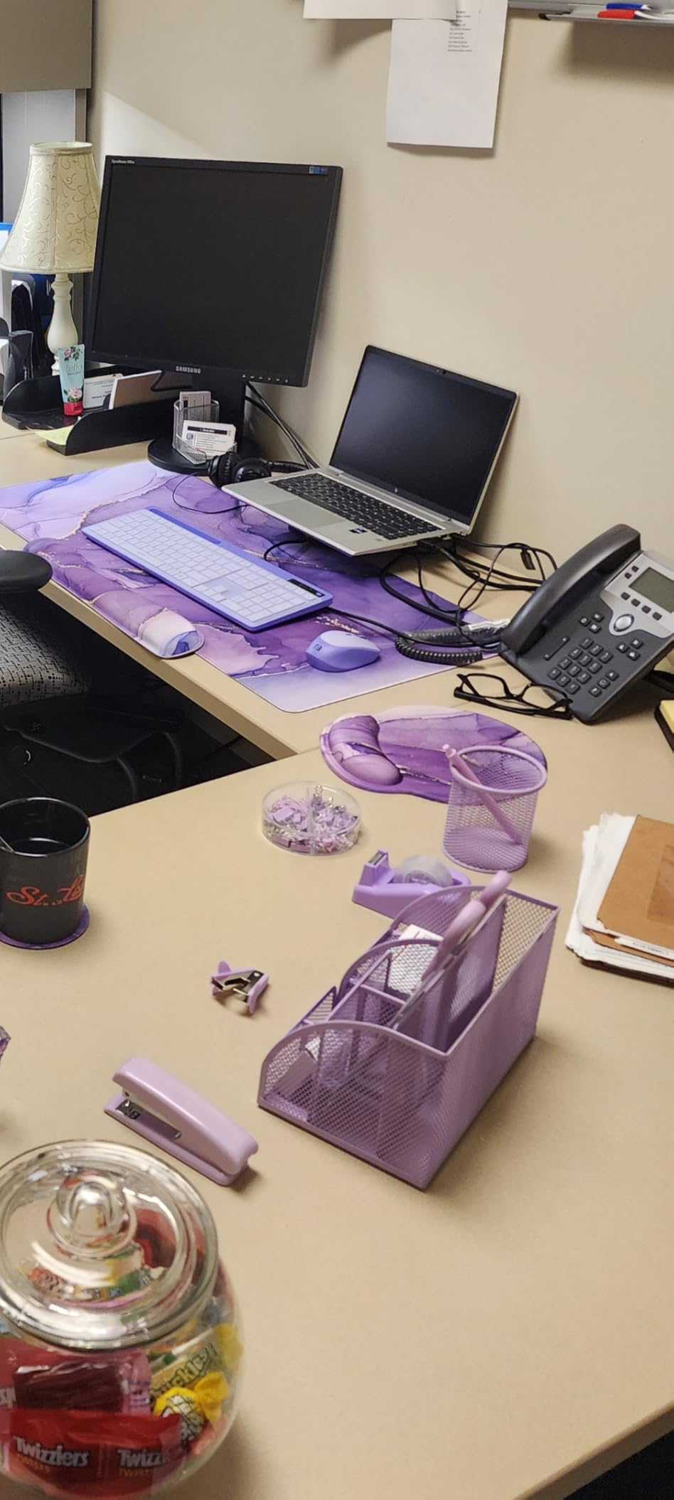 iCasso Desk Mat, Gaming Mouse Pad Wrist Support Set,4in1 XXL Large Mousepad + Keyboard Wrist Rest+Mouse Wrist Rest+Coaster Set Customer Review iCasso Desk Mat, Gaming Mouse Pad Wrist Support Set,4in1 XXL Large Mousepad + Keyboard Wrist Rest+Mouse Wrist Rest+Coaster Set - Customer Photo 2