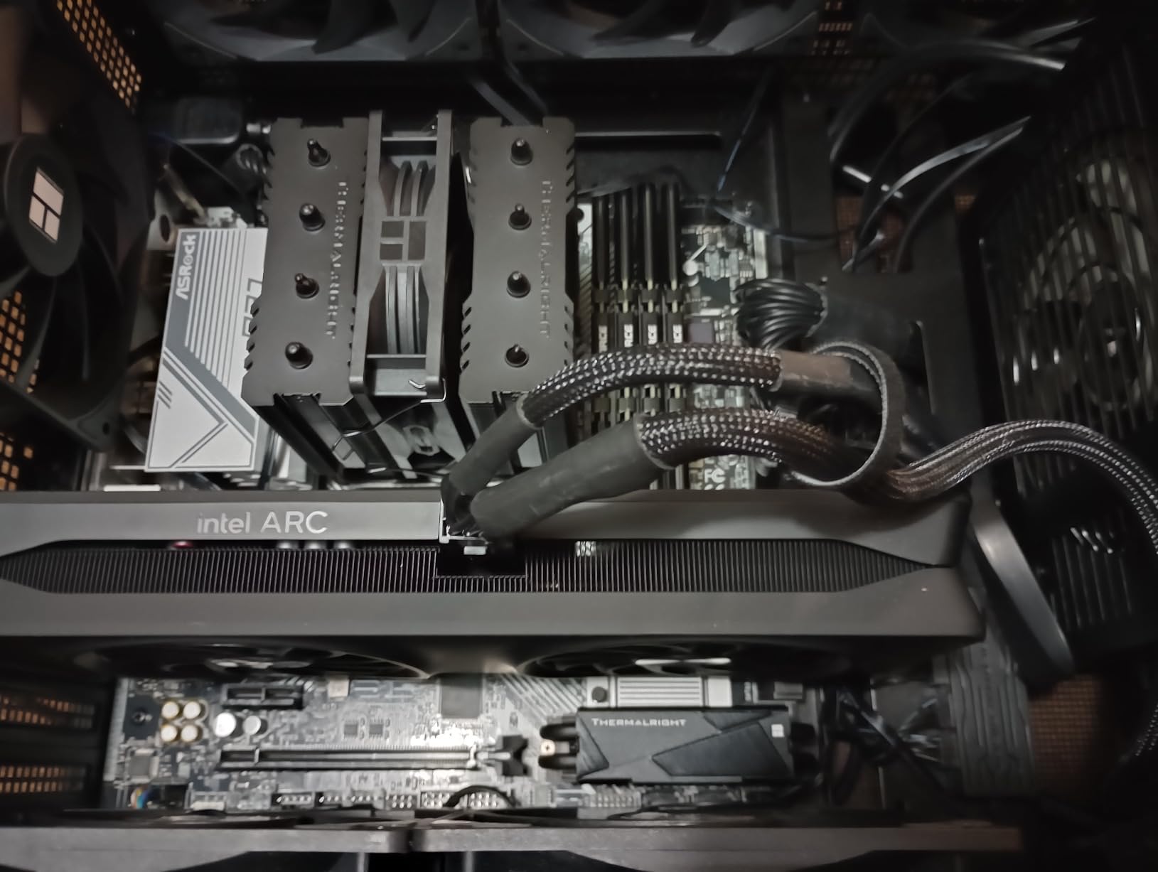 Thermalright TL-C12C X3 CPU Fan 120mm Case Cooler Fan, 4pin PWM Silent Computer Fan with S-FDB Bearing Included, up to 1550RPM Cooling （3 Quantities） - Customer Photo 3