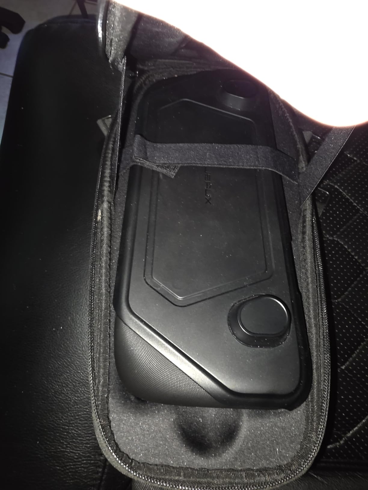 JSAUX Sling Bag for Steam Deck (OLED)/ROG Xbox Ally X (2025)/Xbox Ally/ROG Ally (X), Carrying Case with EVA Hard Shell, Double-layer Case for Docking Station & Accessories, Crossbody Bag for Travel Customer Review JSAUX Sling Bag for Steam Deck (OLED)/ROG Xbox Ally X (2025)/Xbox Ally/ROG Ally (X), Carrying Case with EVA Hard Shell, Double-layer Case for Docking Station & Accessories, Crossbody Bag for Travel - Customer Photo 2