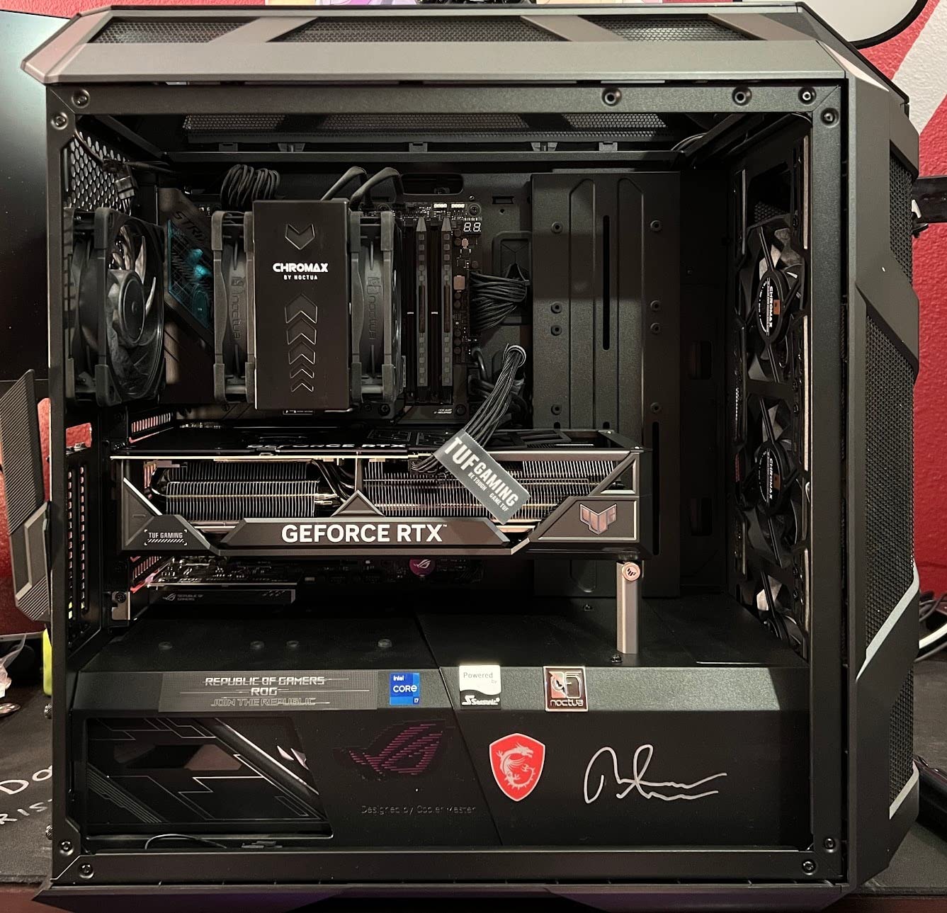 ROG Strix GeForce RTX® 4080 OC Edition Gaming Graphics Card (PCIe 4.0, 16GB GDDR6X, HDMI 2.1a, DisplayPort 1.4a) - Customer Photo 1