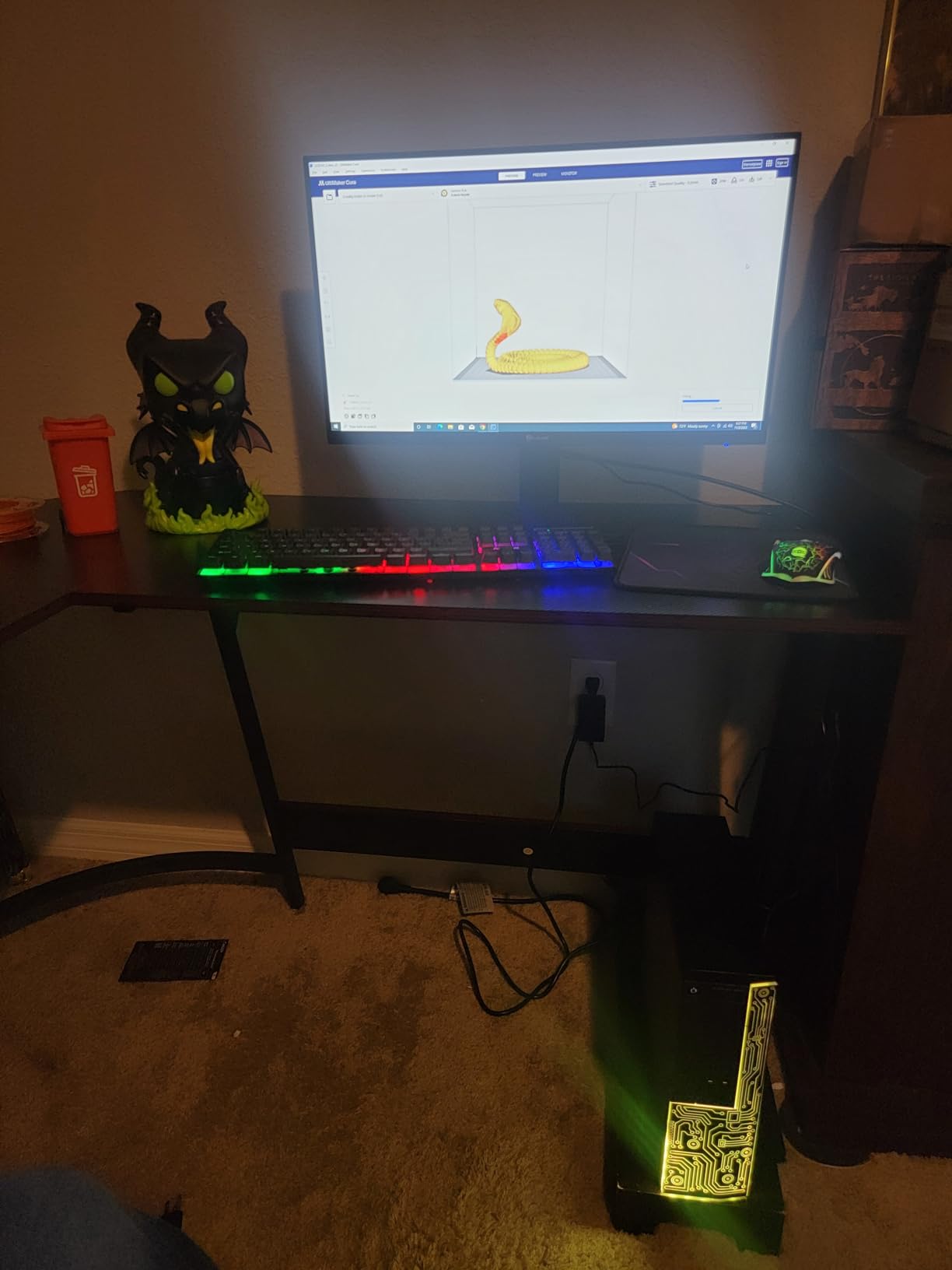 Dell Gaming OptiPlex Desktop RGB Computer PC, Intel Core i7, GeForce GT 1030 2GB GDDR5, 16GB RAM, 512GB SSD, 24 Inch HDMI Monitor, Keyboard Mouse and Headset, WiFi, Windows 11 Pro (Renewed) Customer Review Dell Gaming OptiPlex Desktop RGB Computer PC, Intel Core i7, GeForce GT 1030 2GB GDDR5, 16GB RAM, 512GB SSD, 24 Inch HDMI Monitor, Keyboard Mouse and Headset, WiFi, Windows 11 Pro (Renewed) - Customer Photo 1