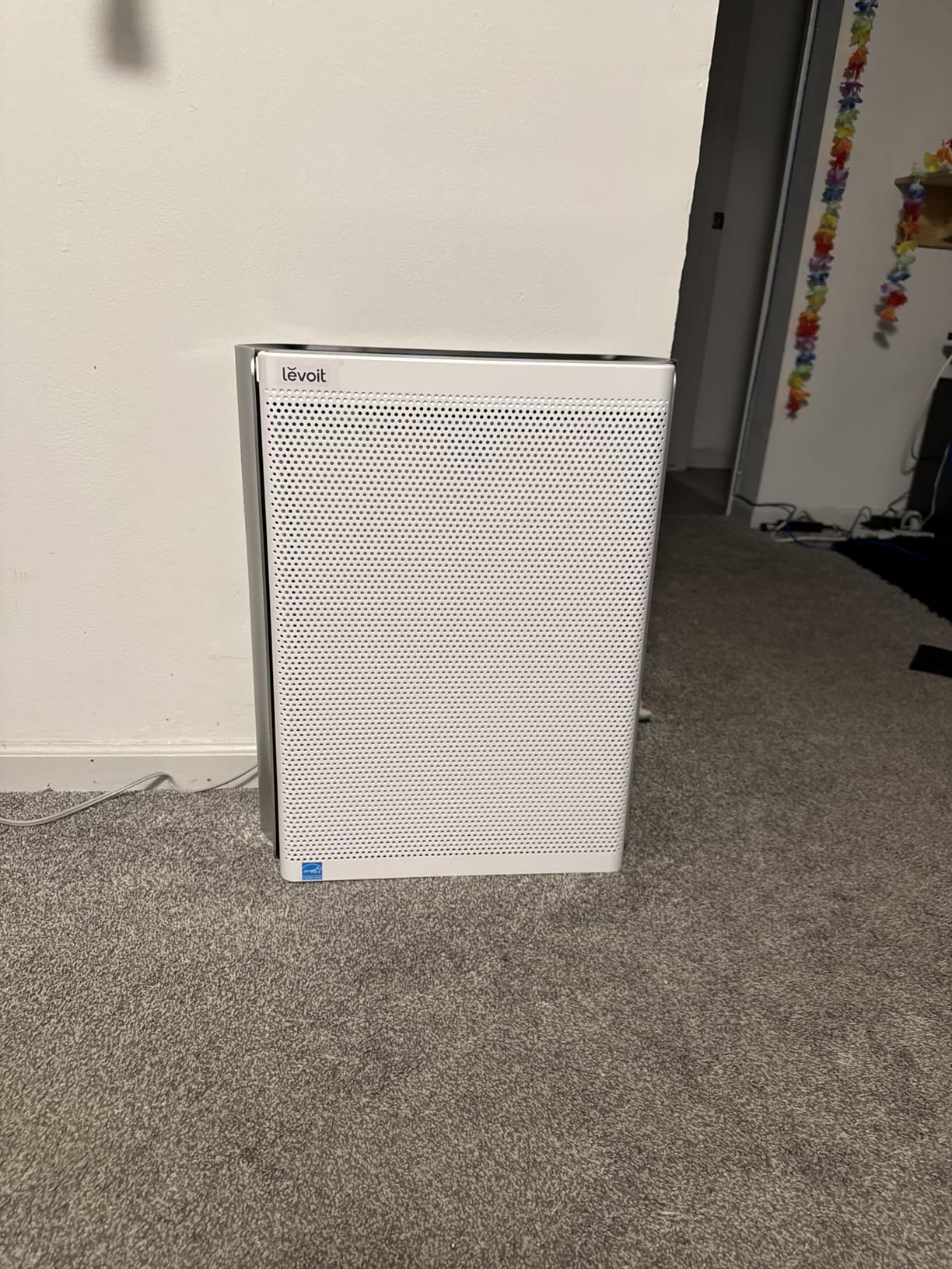 LEVOIT Air Purifier for Home Large Room Up to 1073Ft² with Air Quality Monitor, AHAM VERIFIDE, Smart WiFi, Washable Pre-Filter, HEPA Sleep Mode for Pets, Allergies, Dust, Pollen, Vital 100S-P, White - Customer Photo 1