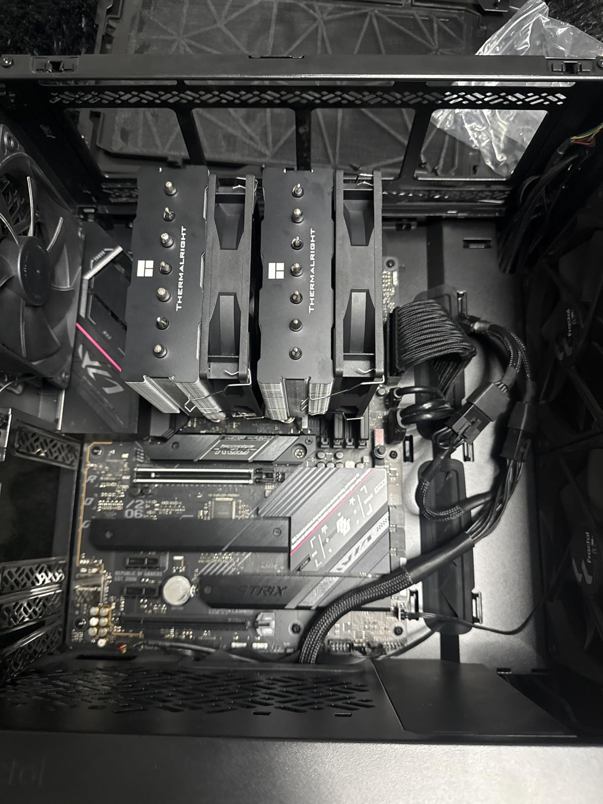 Thermalright Phantom Spirit 120SE CPU Air Cooler, 7 Heat Pipes CPU Cooler,Dual 120mm TL-C12B V2 PWM Fans, AGHP 4.0 Technology,S-FDB Bearing, for AM4/AM5/Intel lga1851/1700/1150/1151/1200, PC Cooling - Customer Photo 1