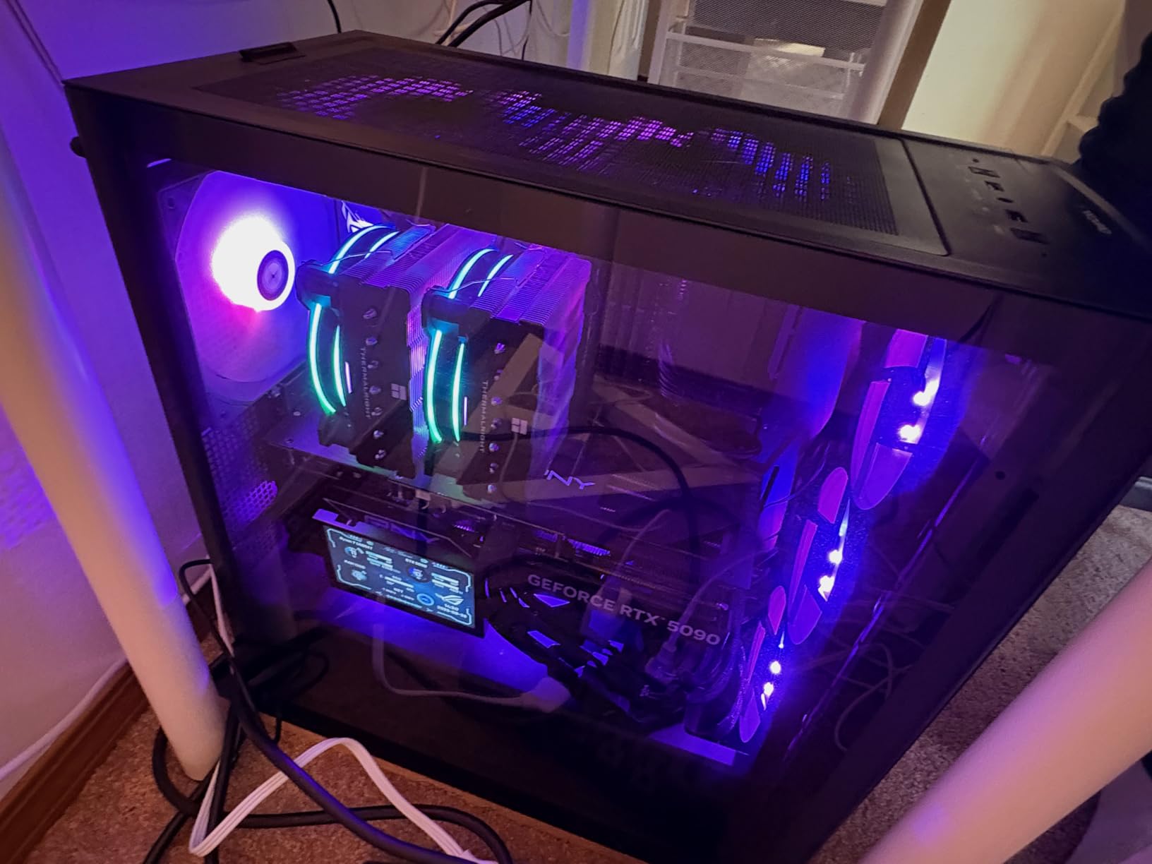 Thermalright PS120SE CPU Air Cooler, 7 Heat Pipes CPU Cooler,Dual 120mm TL-C12B V2 PWM Fan, AGHP 4.0 Technology, S-FDB Bearing, for AMD AM4 AM5/Intel 1700/1150/1151/1200/1851, PC Cooler Customer Review Thermalright PS120SE CPU Air Cooler, 7 Heat Pipes CPU Cooler,Dual 120mm TL-C12B V2 PWM Fan, AGHP 4.0 Technology, S-FDB Bearing, for AMD AM4 AM5/Intel 1700/1150/1151/1200/1851, PC Cooler - Customer Photo 1