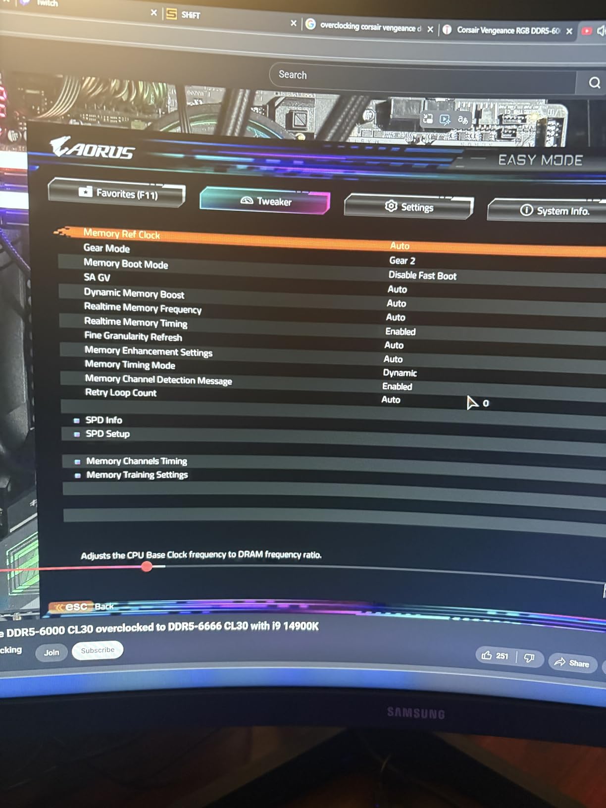 CORSAIR VENGEANCE RGB DDR5 RAM 32GB (2x16GB) 6000MHz CL30-36-36-76 1.40V AMD EXPO Intel XMP Desktop Computer Memory - Gray (CMH32GX5M2B6000Z30K) - Customer Photo 1