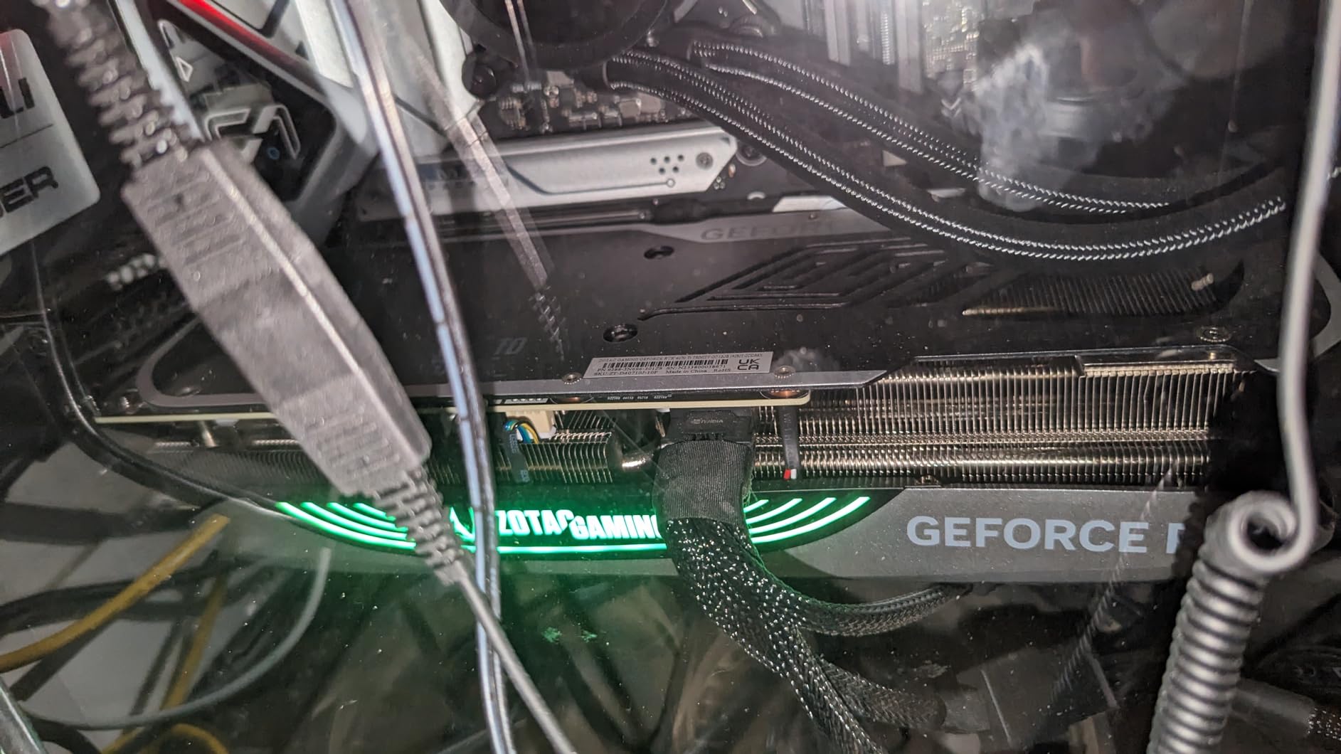 ZOTAC Gaming GeForce RTX 4070 Ti Trinity OC DLSS 3 12GB GDDR6X 192-bit 21 Gbps PCIE 4.0 Gaming Graphics Card, IceStorm 2.0 Advanced Cooling, Spectra 2.0 RGB Lighting, ZT-D40710J-10P - Customer Photo 2