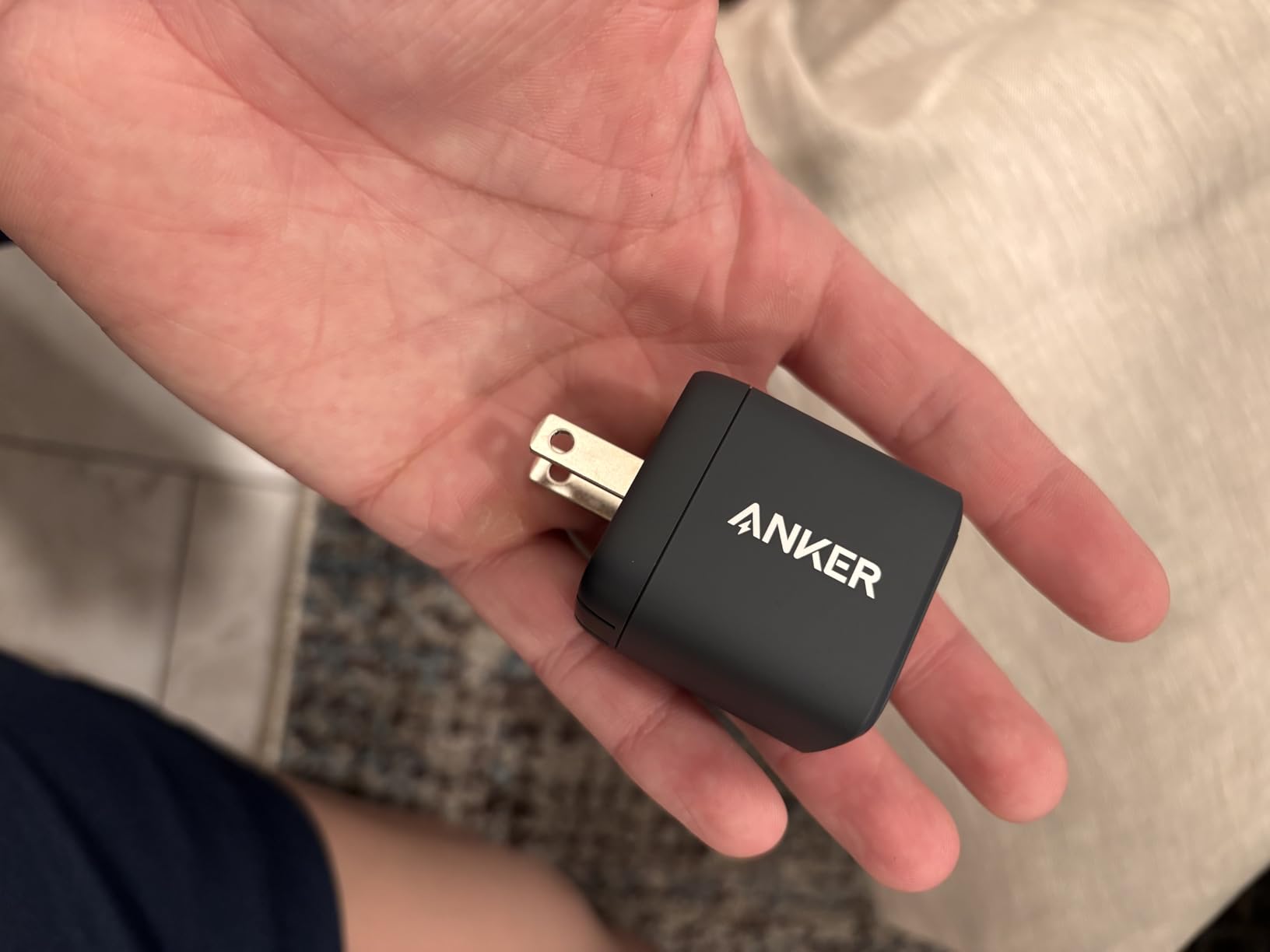 Anker 45W USB C Charger Block, Foldable PPS Fast Charger for iPhone 17/16 and More Series, Supports Super Fast Charging 2.0 for Galaxy S24 Ultra Customer Review Anker 45W USB C Charger Block, Foldable PPS Fast Charger for iPhone 17/16 and More Series, Supports Super Fast Charging 2.0 for Galaxy S24 Ultra - Customer Photo 1