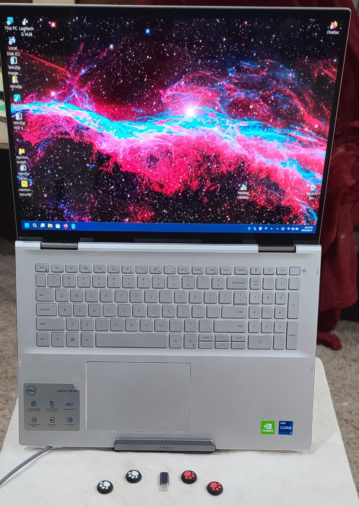 LISEN 10-IN-1 Docking Station for Steam Deck OLED&ROG Ally X&Legion Go, Dual Cooling Fan 5 USB Ports and 4K@60Hz, 100W Charging Port Support ROG Ally 30W Mode, Gigabit Ethernet Fit for Steam Deck OLED Customer Review LISEN 10-IN-1 Docking Station for Steam Deck OLED&ROG Ally X&Legion Go, Dual Cooling Fan 5 USB Ports and 4K@60Hz, 100W Charging Port Support ROG Ally 30W Mode, Gigabit Ethernet Fit for Steam Deck OLED - Customer Photo 1