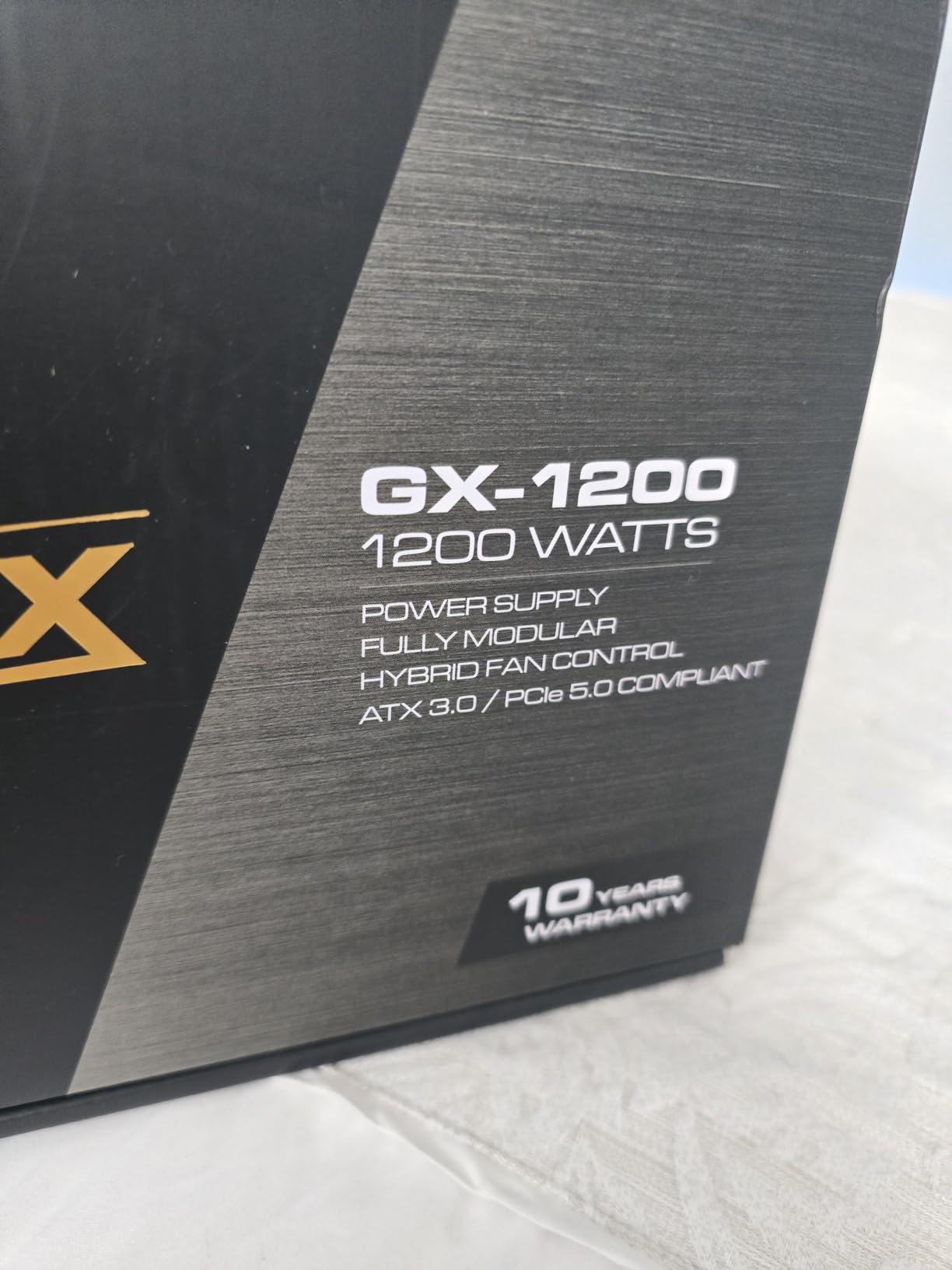 Seasonic VERTEX GX-1200 - 1200W - 80+ Gold - ATX 3.0 & PCIe 5.0 Ready - Fully Modular - Premium Japanese Capacitors - 12 Year Warranty - Nvidia RTX 40/50 & AMD GPU Compatible - Customer Photo 2