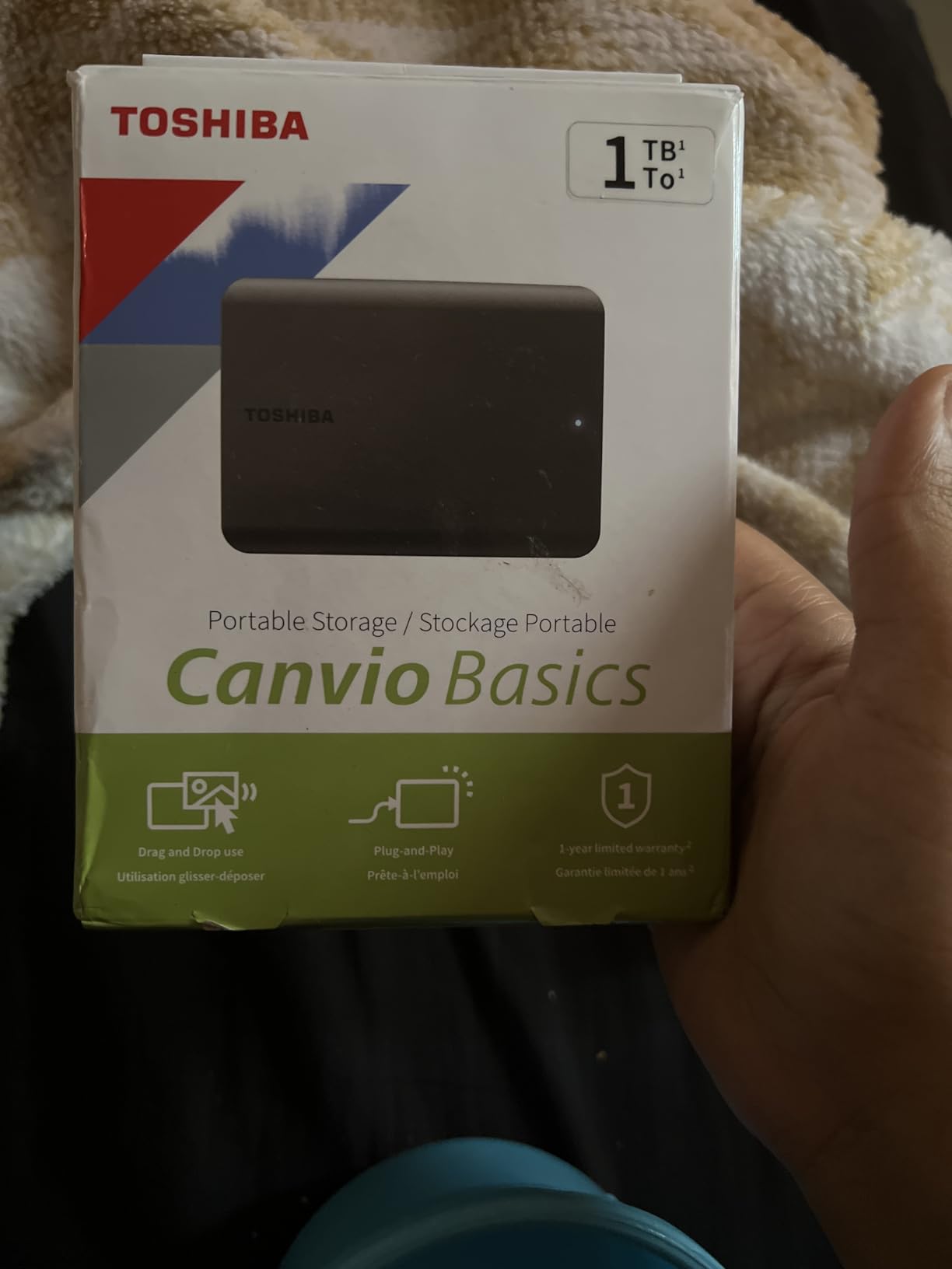 Toshiba Canvio Basics 2TB Portable External Hard Drive USB 3.0, Black - HDTB520XK3AA - Customer Photo 2