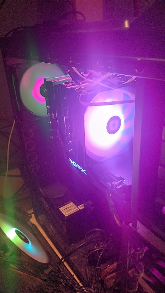 Thermalright PS120SE ARGB CPU Air Cooler, 7 Heat Pipes CPU Cooler,Dual 120mm TL-C12B-S V2 PWM Fan, AGHP 4.0 Technology, S-FDB Bearing, for AMD AM4 AM5/Intel 1700/1150/1151/1200, PC Cooler Customer Review Thermalright PS120SE ARGB CPU Air Cooler, 7 Heat Pipes CPU Cooler,Dual 120mm TL-C12B-S V2 PWM Fan, AGHP 4.0 Technology, S-FDB Bearing, for AMD AM4 AM5/Intel 1700/1150/1151/1200, PC Cooler - Customer Photo 2