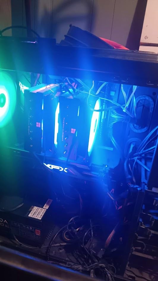 Thermalright PS120SE ARGB CPU Air Cooler, 7 Heat Pipes CPU Cooler,Dual 120mm TL-C12B-S V2 PWM Fan, AGHP 4.0 Technology, S-FDB Bearing, for AMD AM4 AM5/Intel 1700/1150/1151/1200, PC Cooler Customer Review Thermalright PS120SE ARGB CPU Air Cooler, 7 Heat Pipes CPU Cooler,Dual 120mm TL-C12B-S V2 PWM Fan, AGHP 4.0 Technology, S-FDB Bearing, for AMD AM4 AM5/Intel 1700/1150/1151/1200, PC Cooler - Customer Photo 4