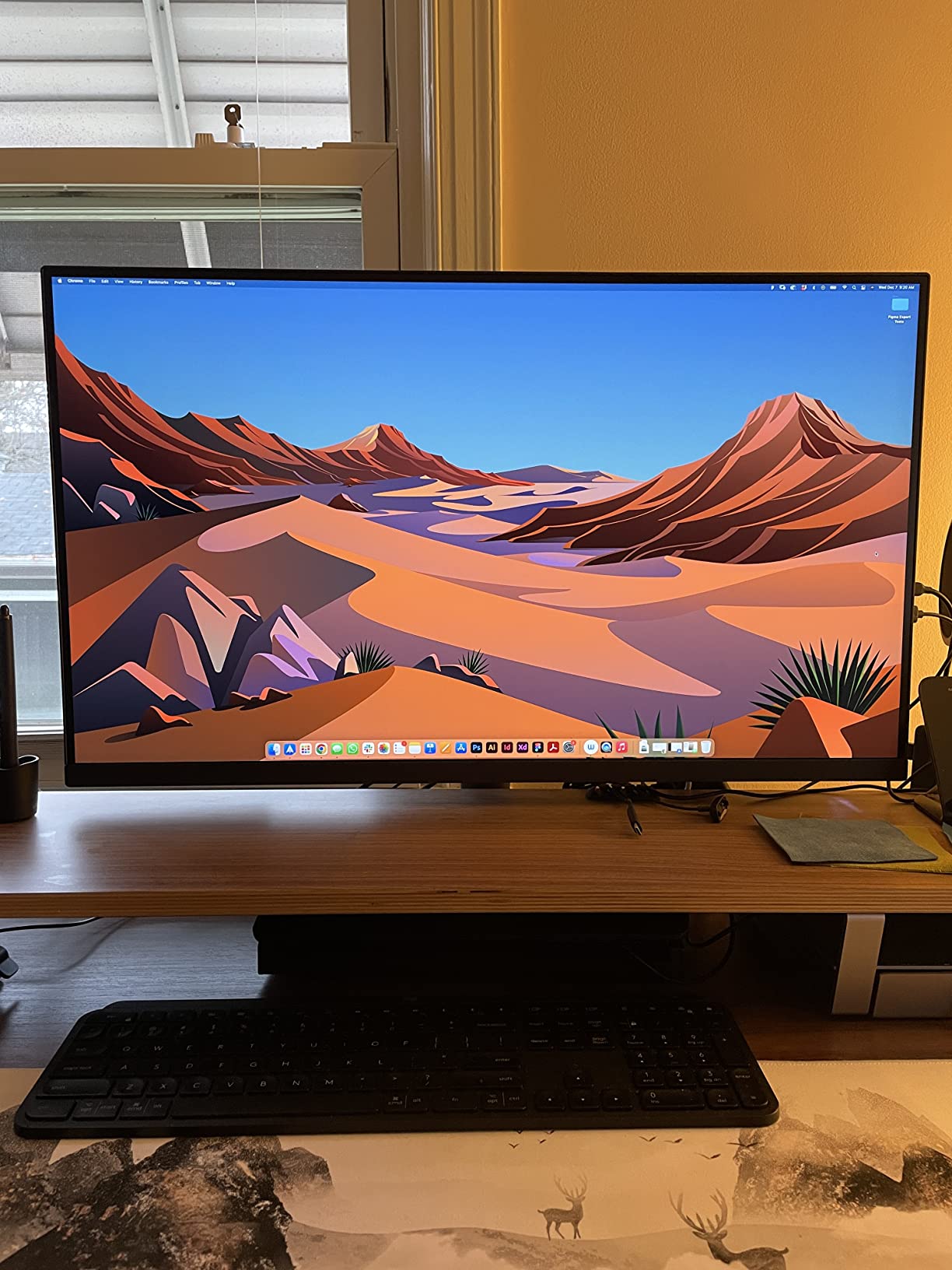 BenQ PD2706U 27-inch 4K Monitor, 90W USB-C, UHD, P3, sRGB, Rec.709, DisplayHDR 400, IPS, AQCOLOR Technology, Factory-Calibrated, Color Mode, DualView, Darkroom Mode, Animation Mode, CAD/CAM Mode, KVM - Customer Photo 5