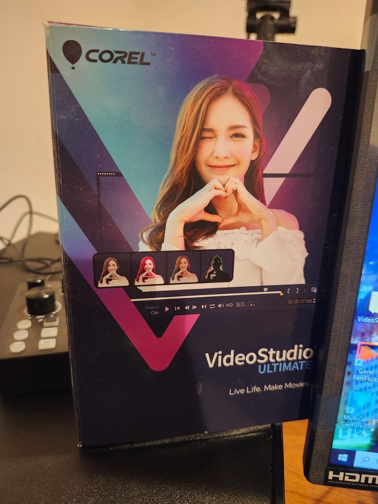 Corel VideoStudio Ultimate 2023 | Video Editing Software with Premium Effects Collection | Slideshow Maker, Screen Recorder, DVD Burner [PC Key Card] - Customer Photo 1
