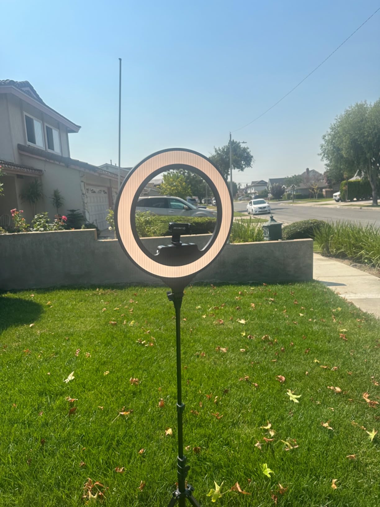 Lume Cube Ring Light Pro | Wireless Professional Lighting for Photography, Streaming, Video | Fully Adjustable Color and Brightness | Includes Sturdy, Portable Tripod Mount and Padded Carrying Case - Customer Photo 2