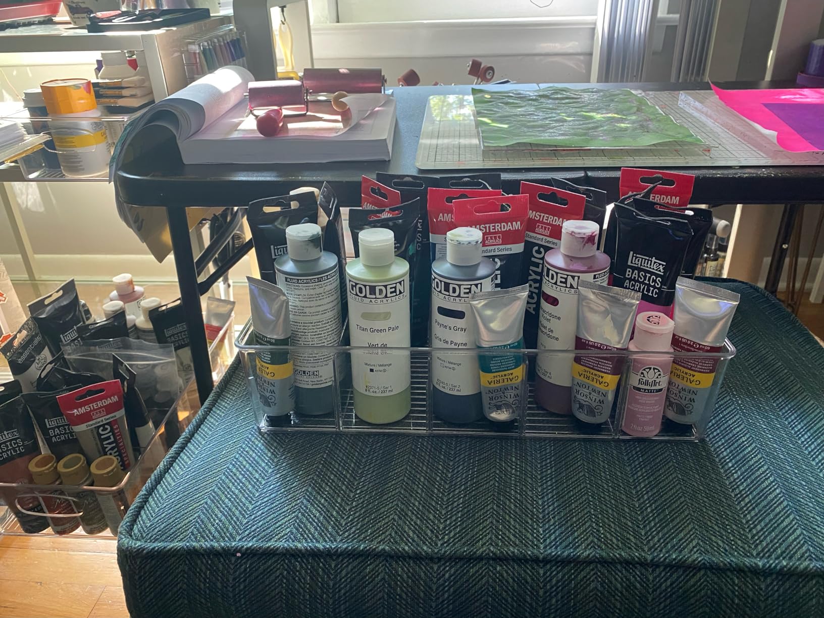 Pantry Organizers and Storage and Cabinet Organizer, 4 Pack - Kitchen Organizers and Storage, Great Fridge or Snack Organizer - Perfect in Refrigerator or Cupboard Shelf - Customer Photo 1