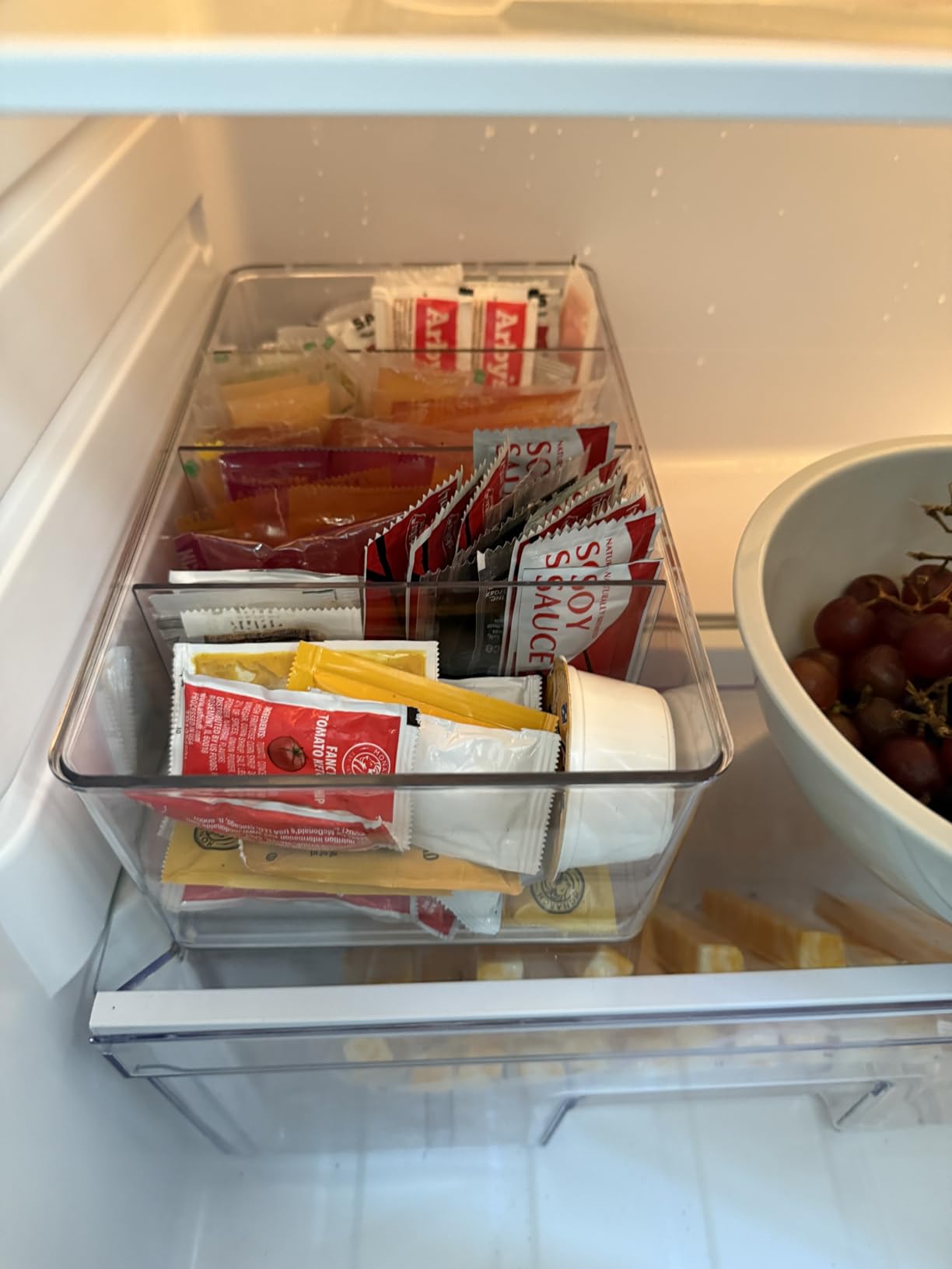 Pantry Organizers and Storage and Cabinet Organizer, 4 Pack - Kitchen Organizers and Storage, Great Fridge or Snack Organizer - Perfect in Refrigerator or Cupboard Shelf - Customer Photo 2