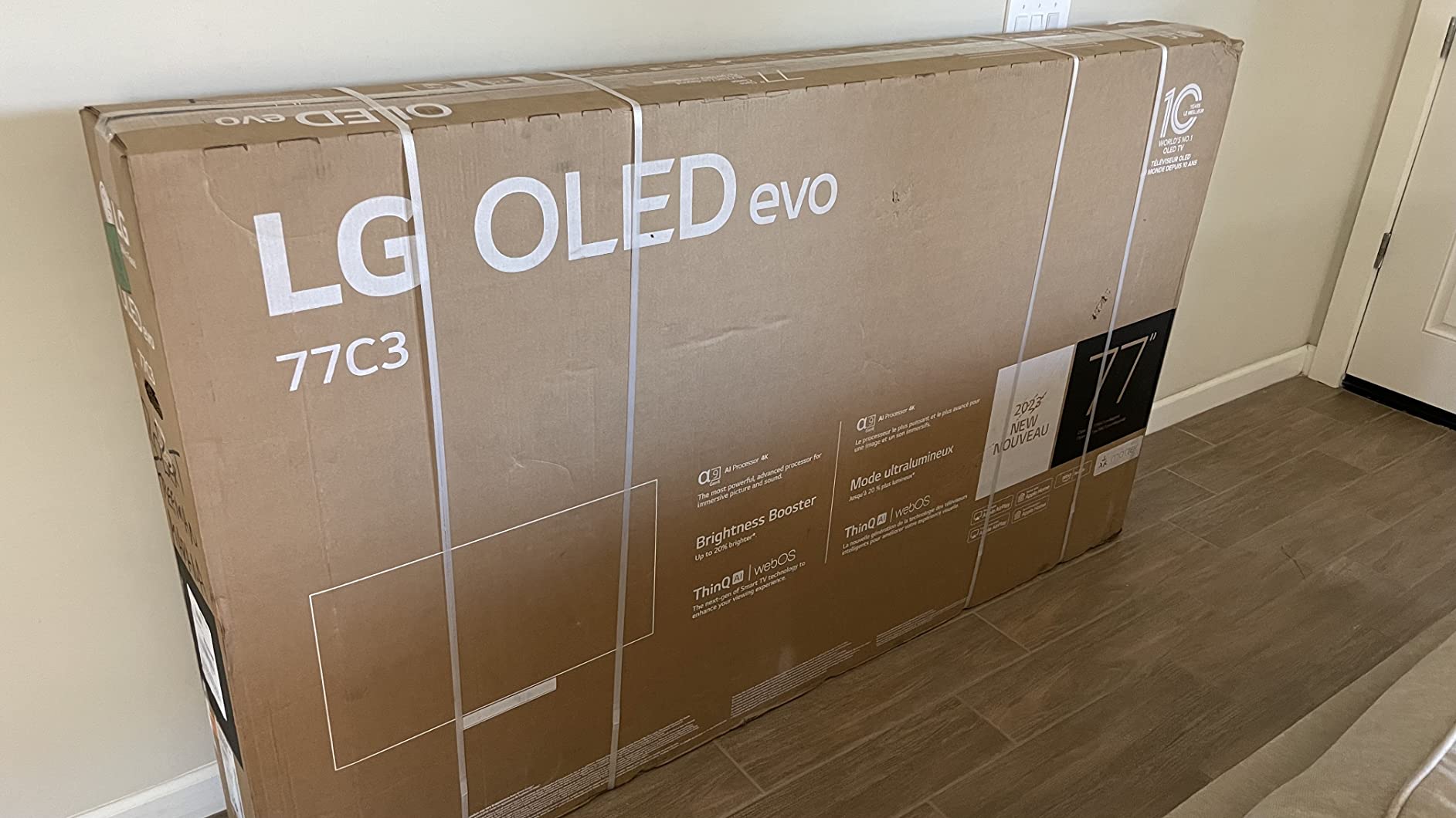 LG C3 Series 55-Inch Class OLED evo 4K Processor Smart Flat Screen TV for Gaming with Magic Remote AI-Powered OLED55C3PUA, 120Hz Refresh rate, 2023 with Alexa Built-in - Customer Photo 3