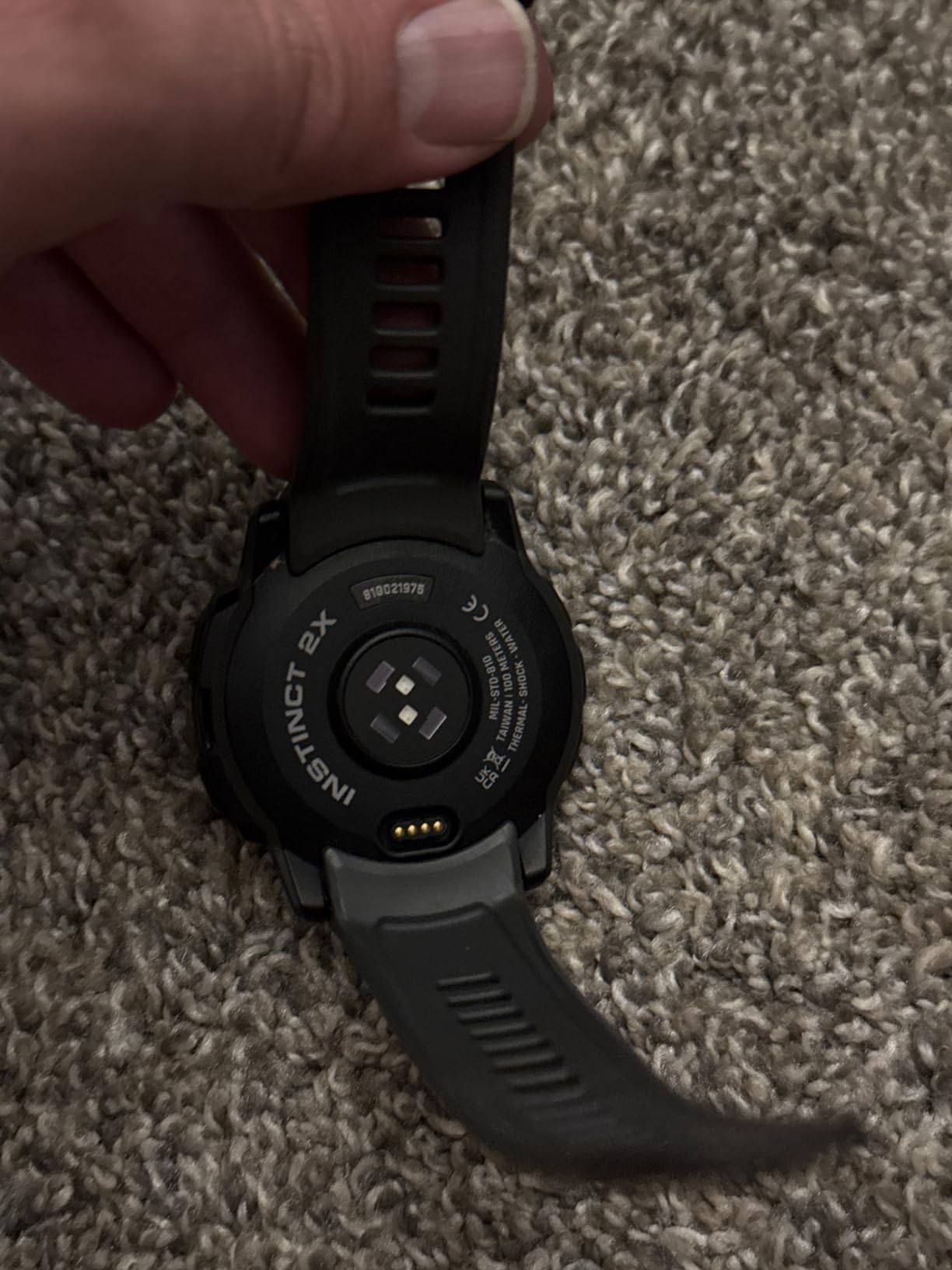 Garmin Instinct 2X Solar - Tactical Edition, Rugged GPS Smartwatch, Built-in Flashlight, Ballistics Calculator, Solar Charging Capability, Coyote Tan - Customer Photo 3