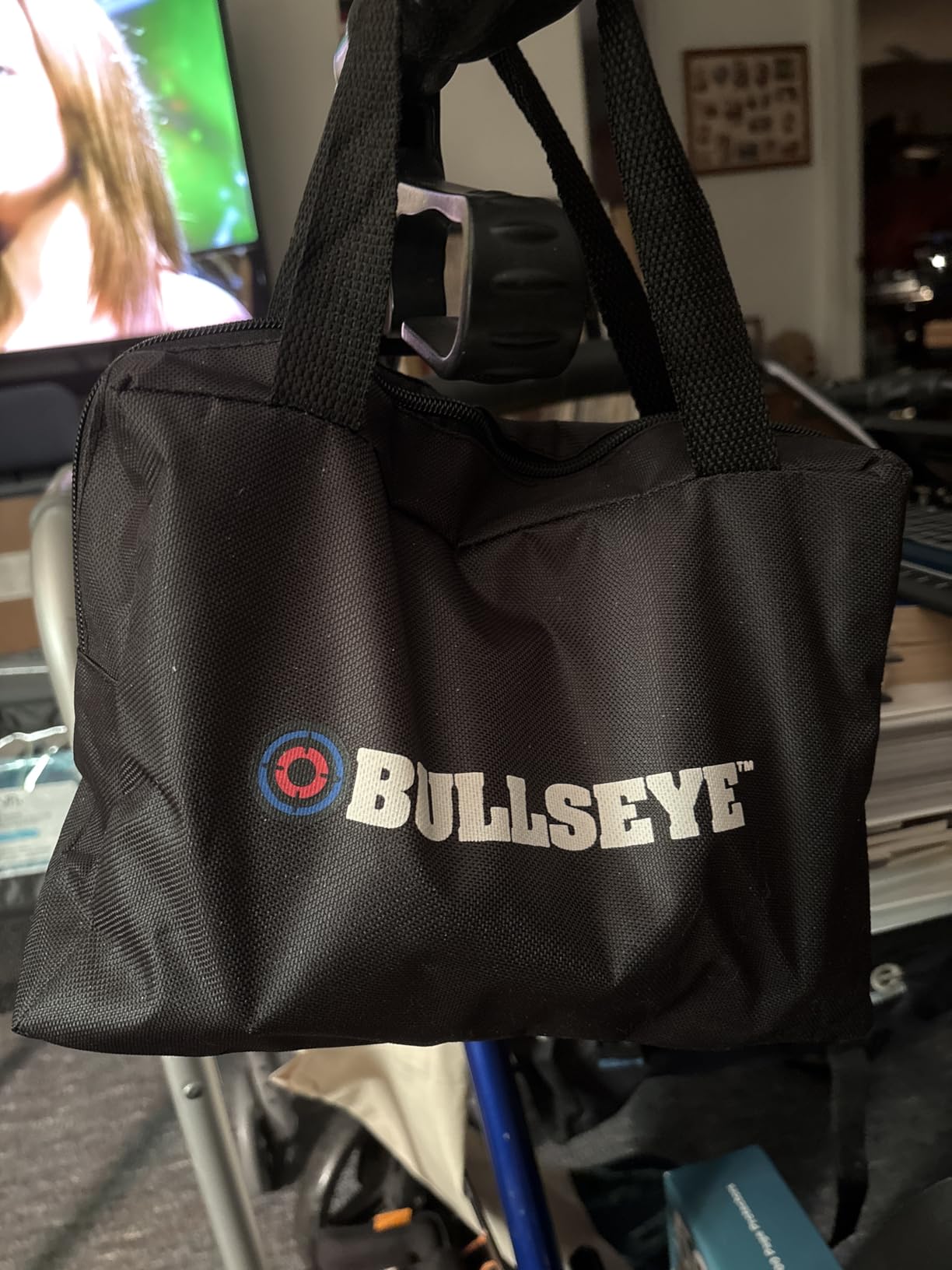 BULLSEYE PRO Tire Inflator with Pressure Gauge, Compact and Portable, Automatic Shut Off, 150 PSI Max, USB Home Rechargeable and Cord for Vehicular Use As Seen On TV (9475) - Customer Photo 1