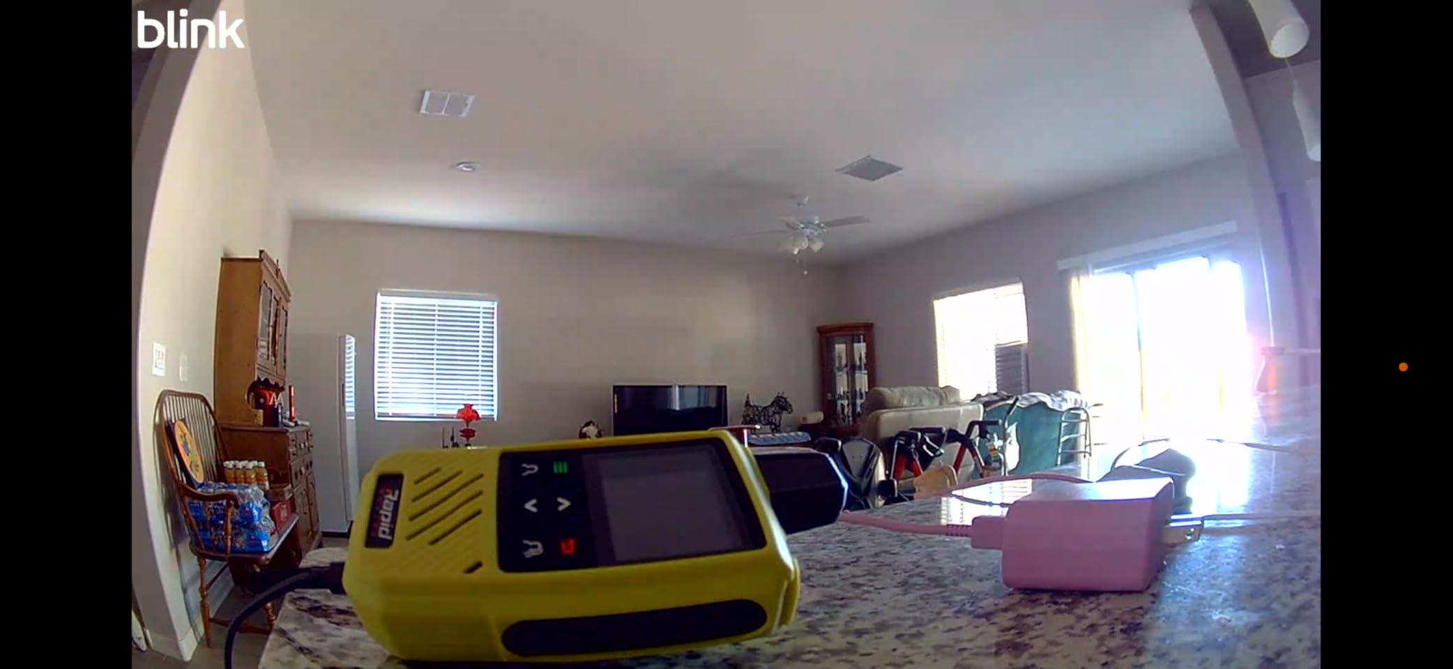 Blink Mini 2 — Home Security & Pet Camera with HD video, color night view, motion detection, two-way audio, and built-in spotlight — 1 camera (White) - Customer Photo 2